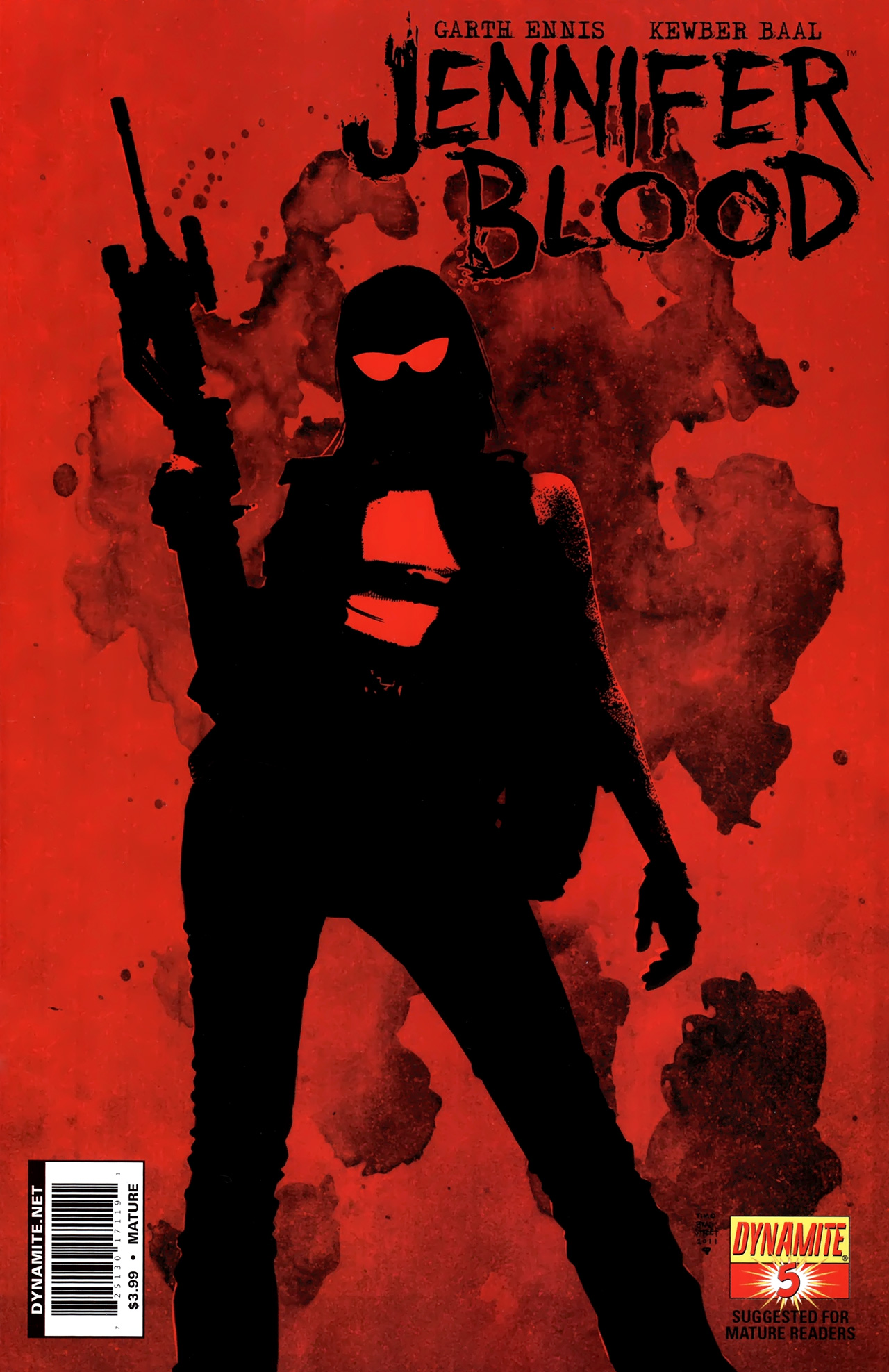 Read online Jennifer Blood comic -  Issue #5 - 1
