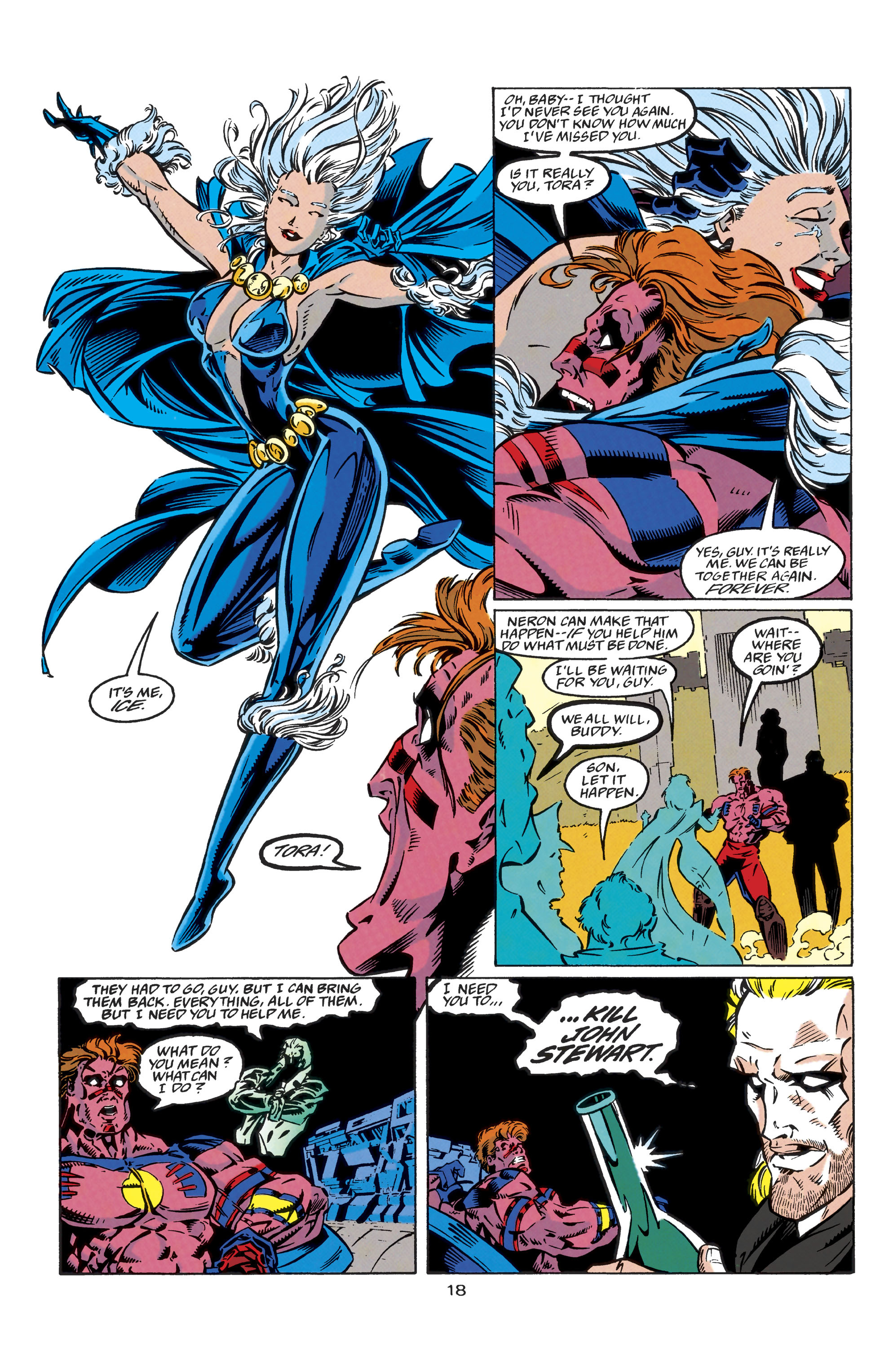Read online Guy Gardner: Warrior comic -  Issue #37 - 18