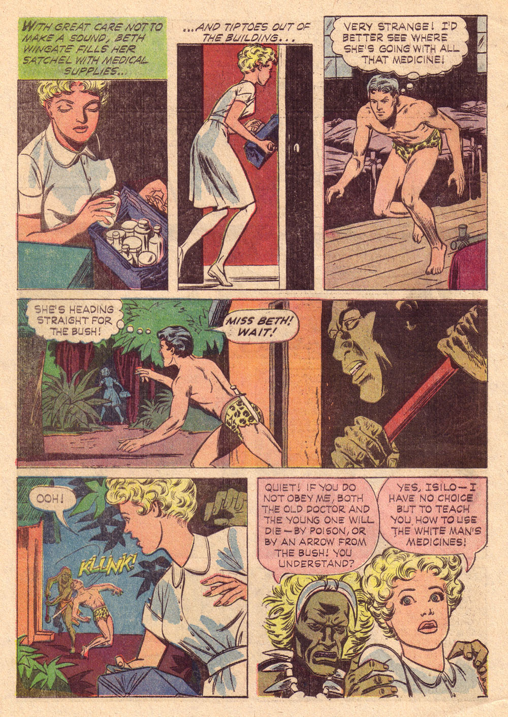 Read online Korak, Son of Tarzan (1964) comic -  Issue #4 - 8