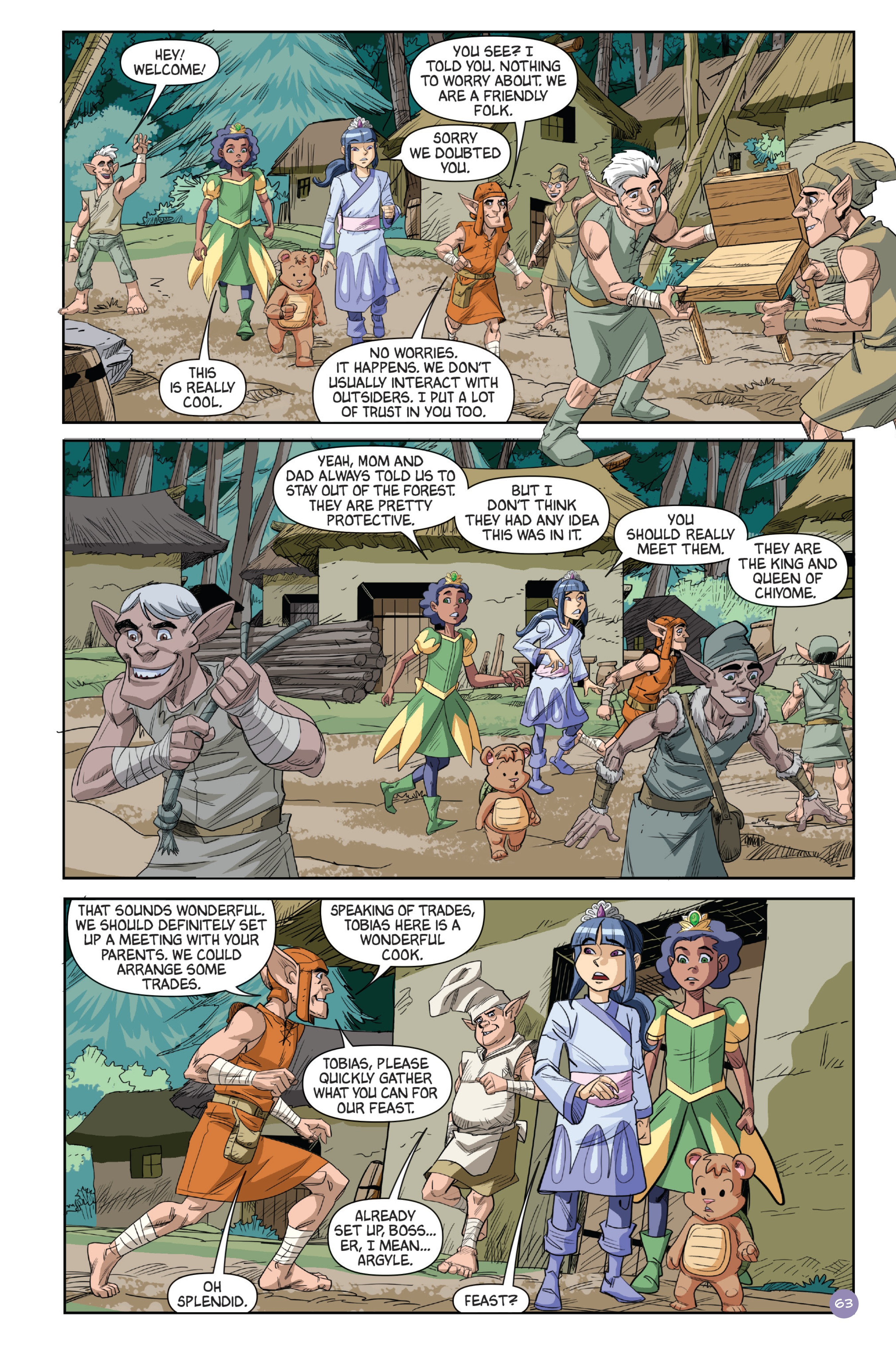 Read online Princess Ninjas comic -  Issue # TPB - 64