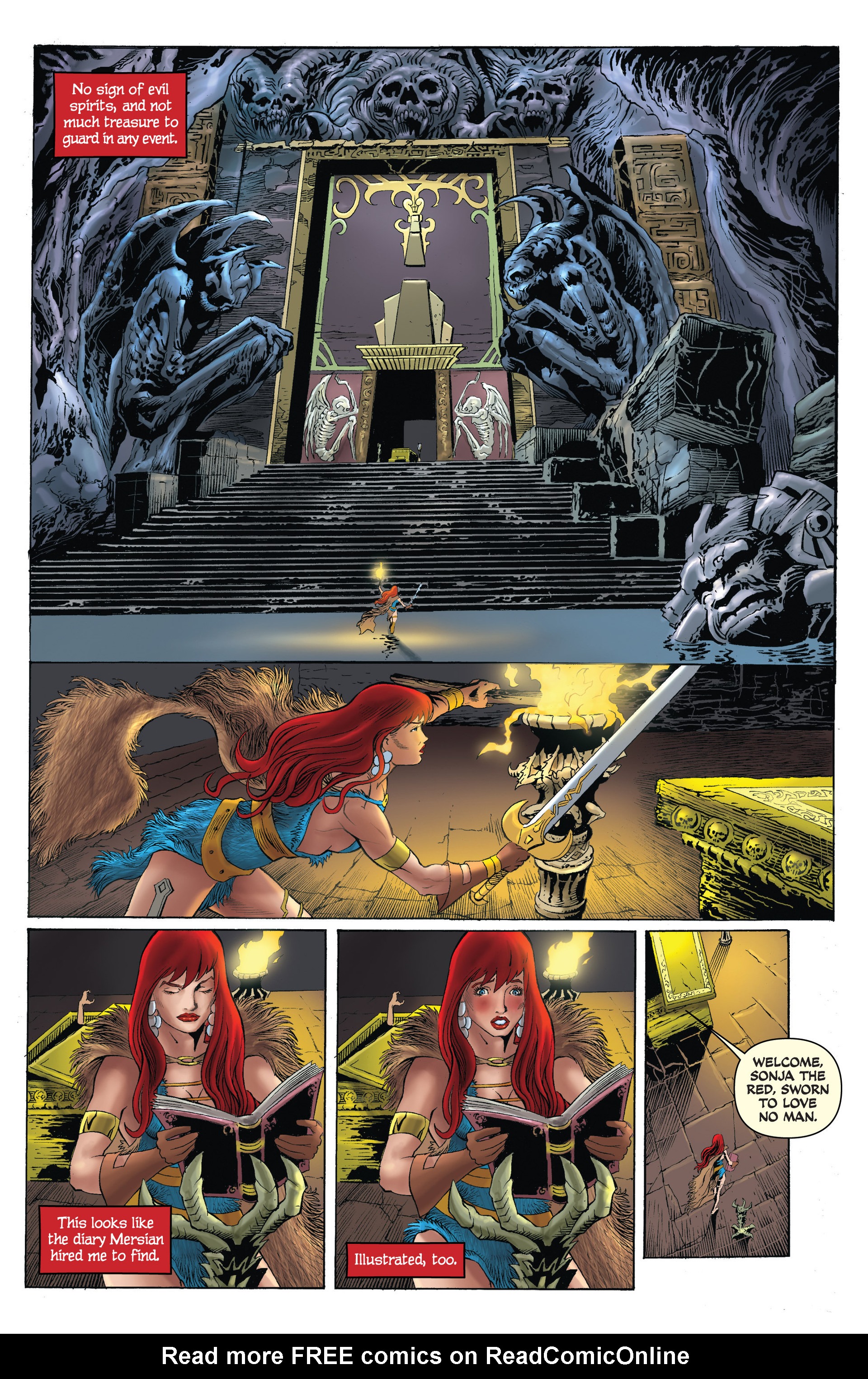 Read online Red Sonja: Unchained comic -  Issue #2 - 10