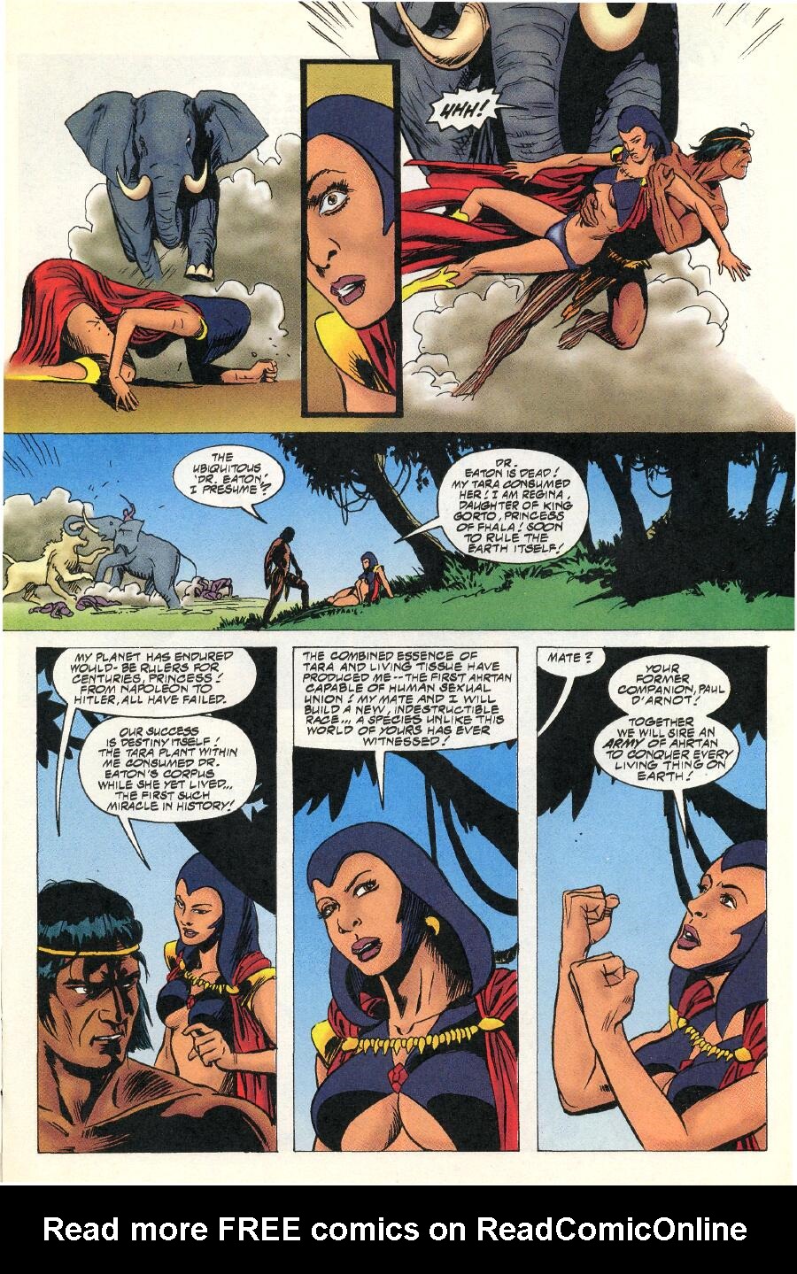 Read online Tarzan (1996) comic -  Issue #5 - 7