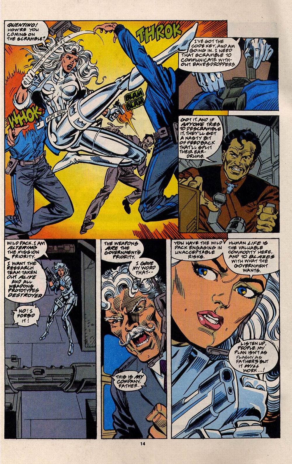 Read online Silver Sable and the Wild Pack comic -  Issue #35 - 11