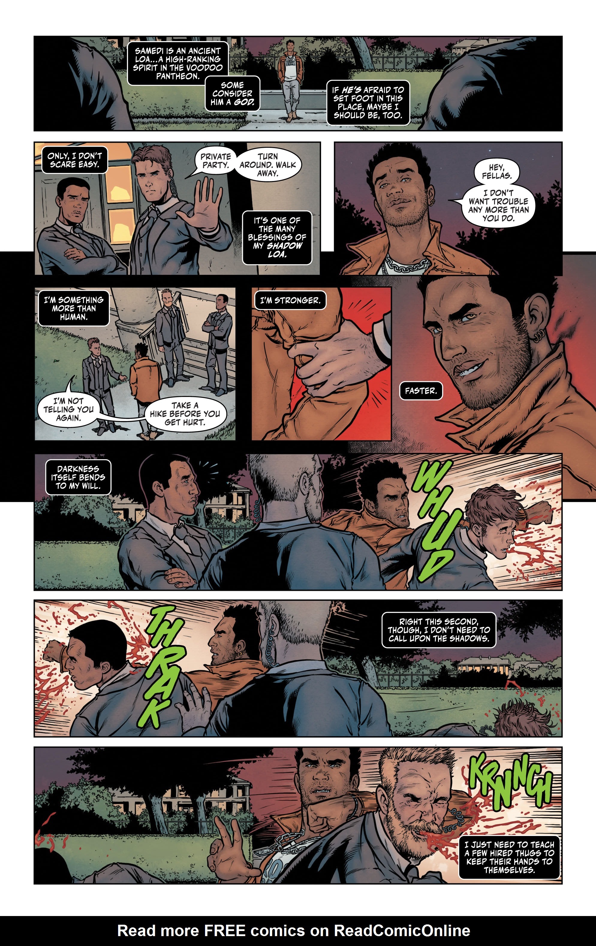 Read online Shadowman (2021) comic -  Issue #1 - 10