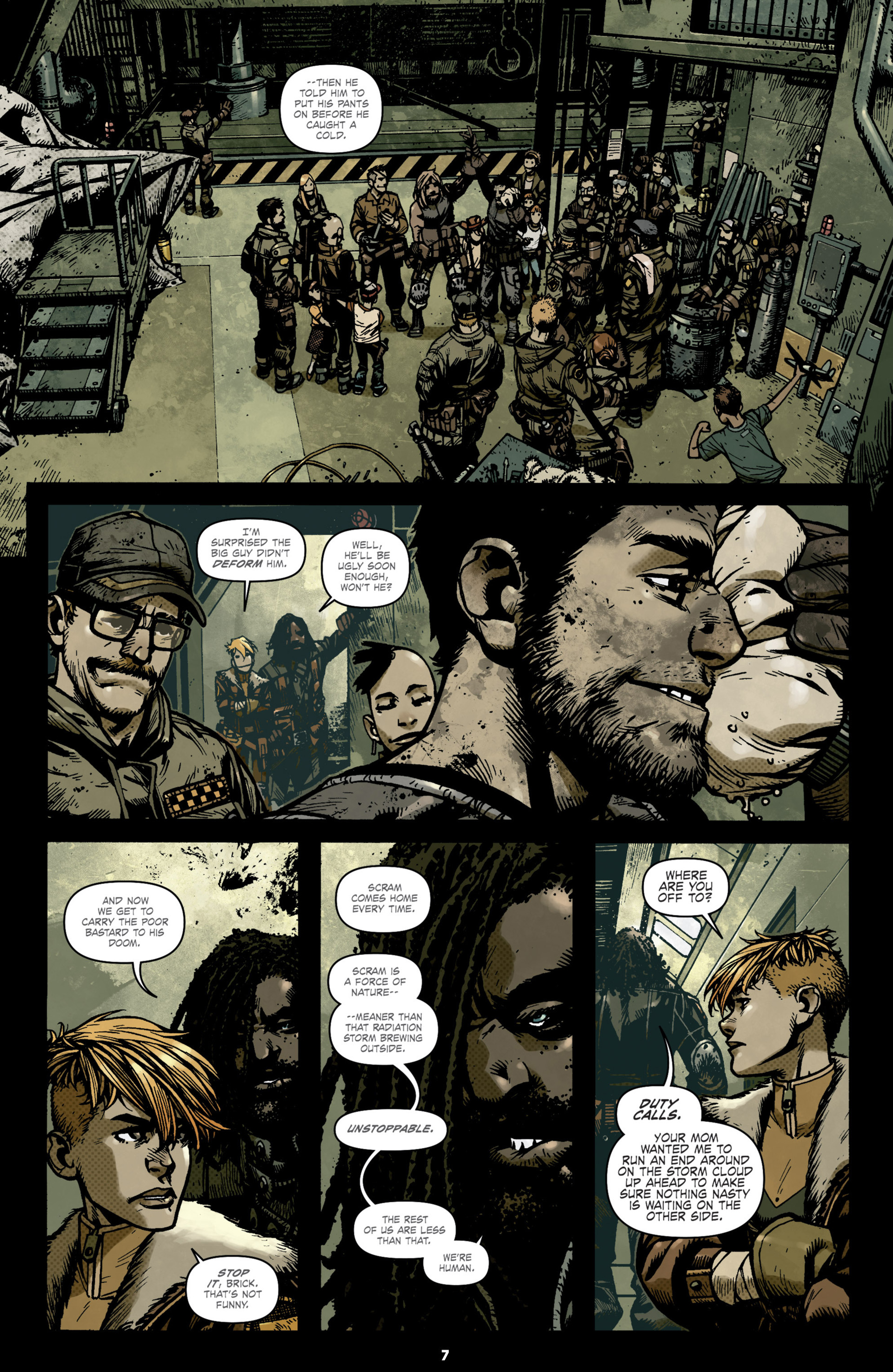 Read online Wild Blue Yonder comic -  Issue #3 - 9