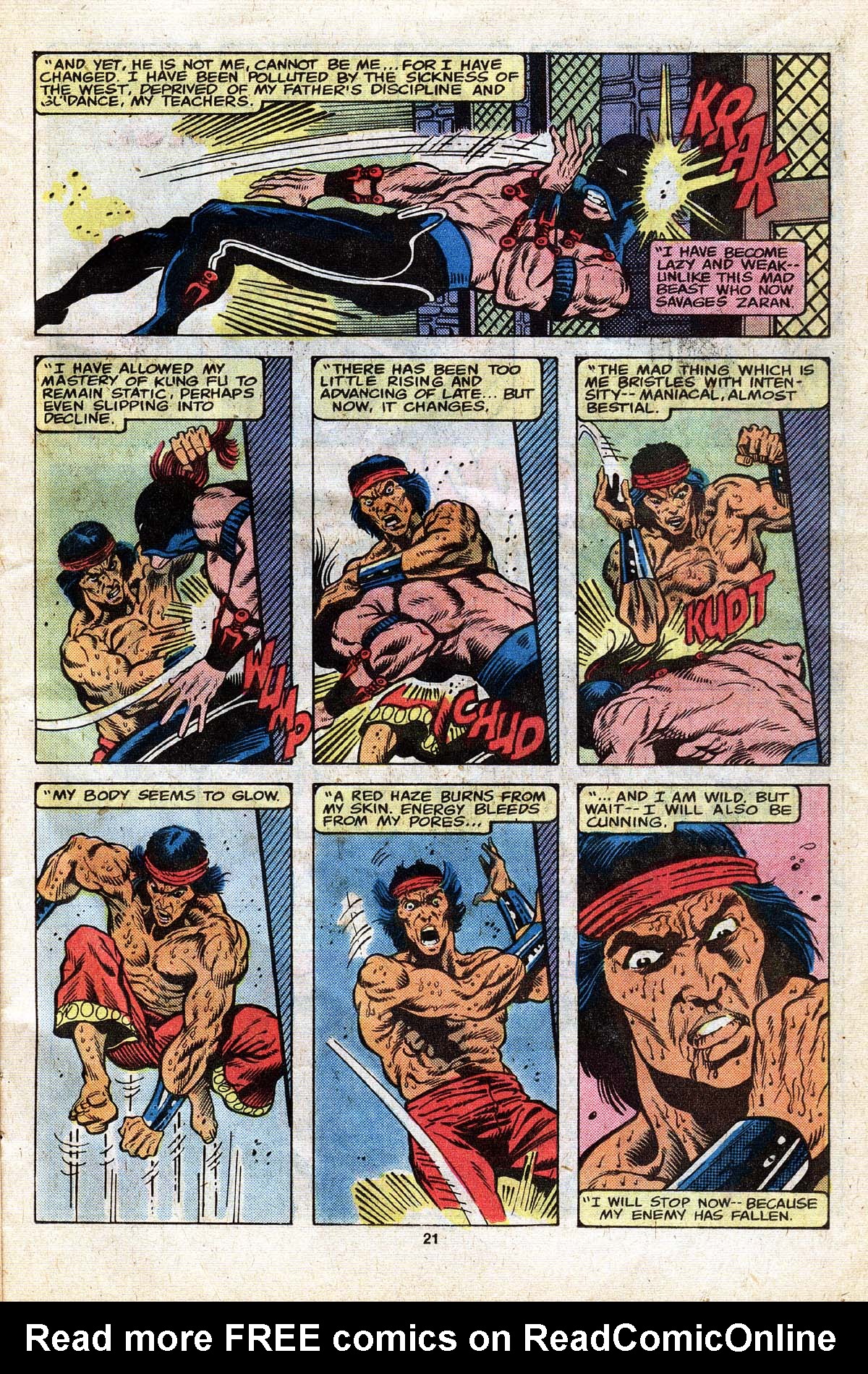 Master of Kung Fu (1974) Issue #79 #64 - English 13