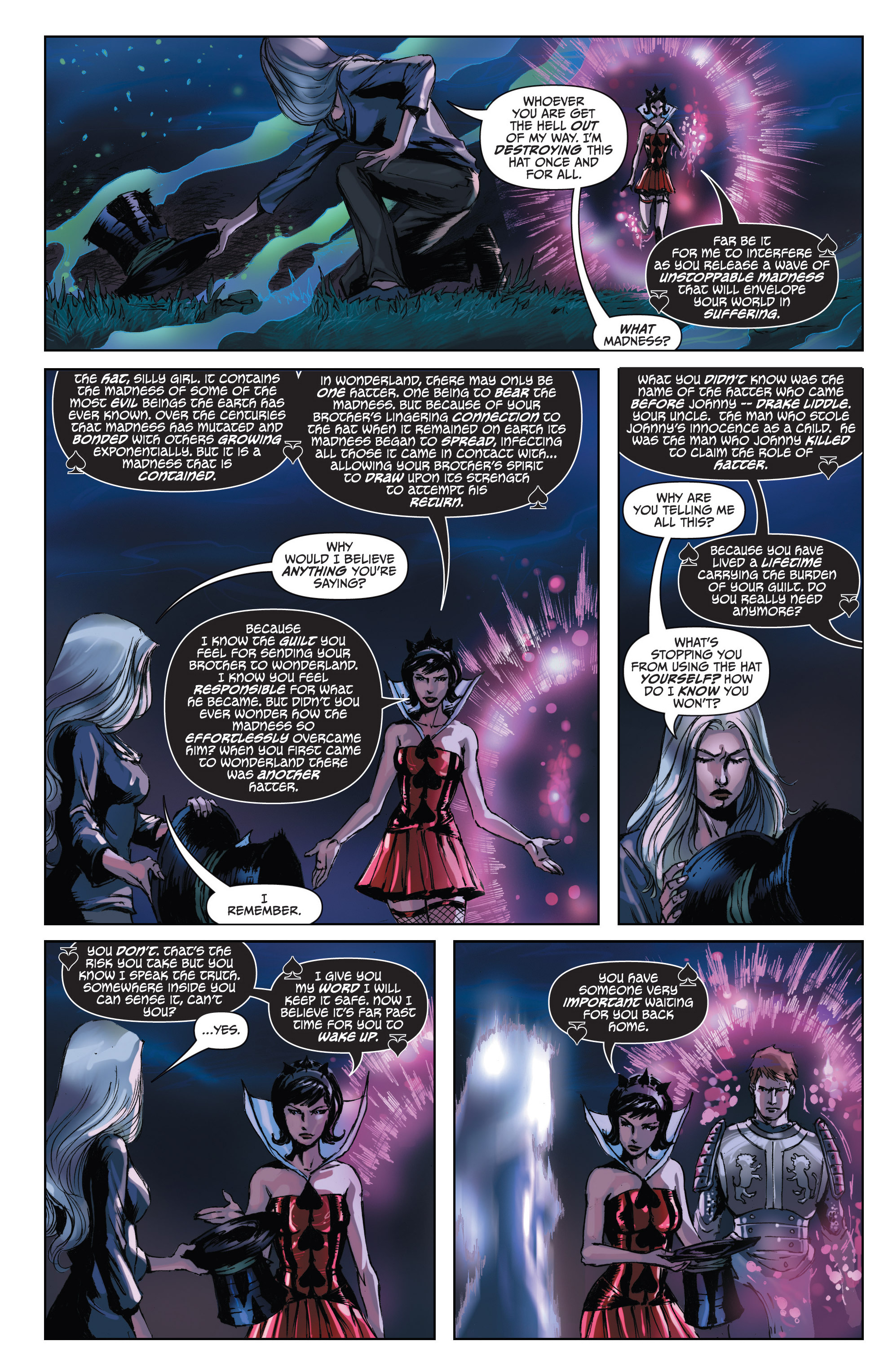 Read online Grimm Fairy Tales presents Wonderland comic -  Issue #4 - 23