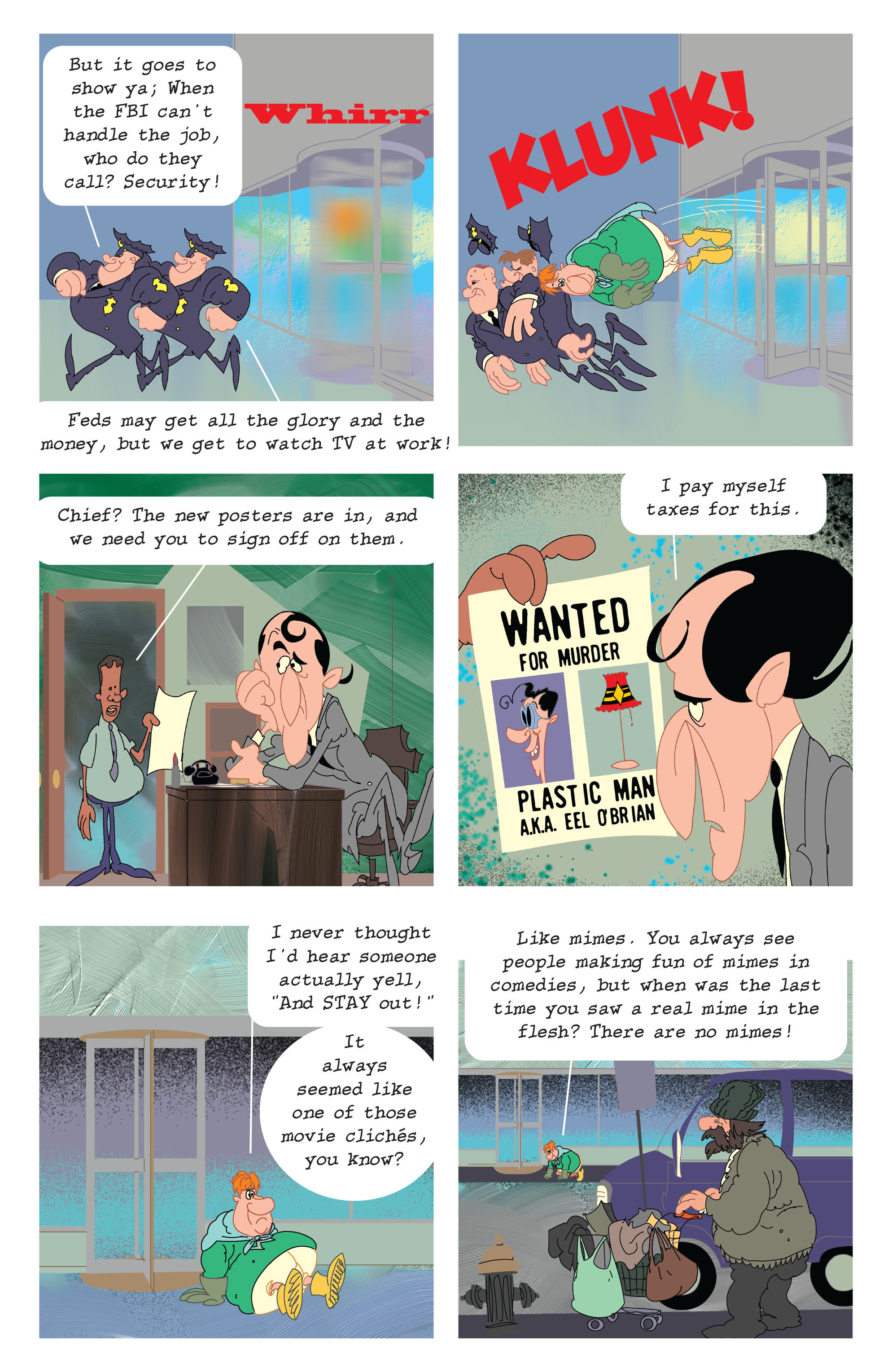 Read online Plastic Man (2004) comic -  Issue #4 - 7