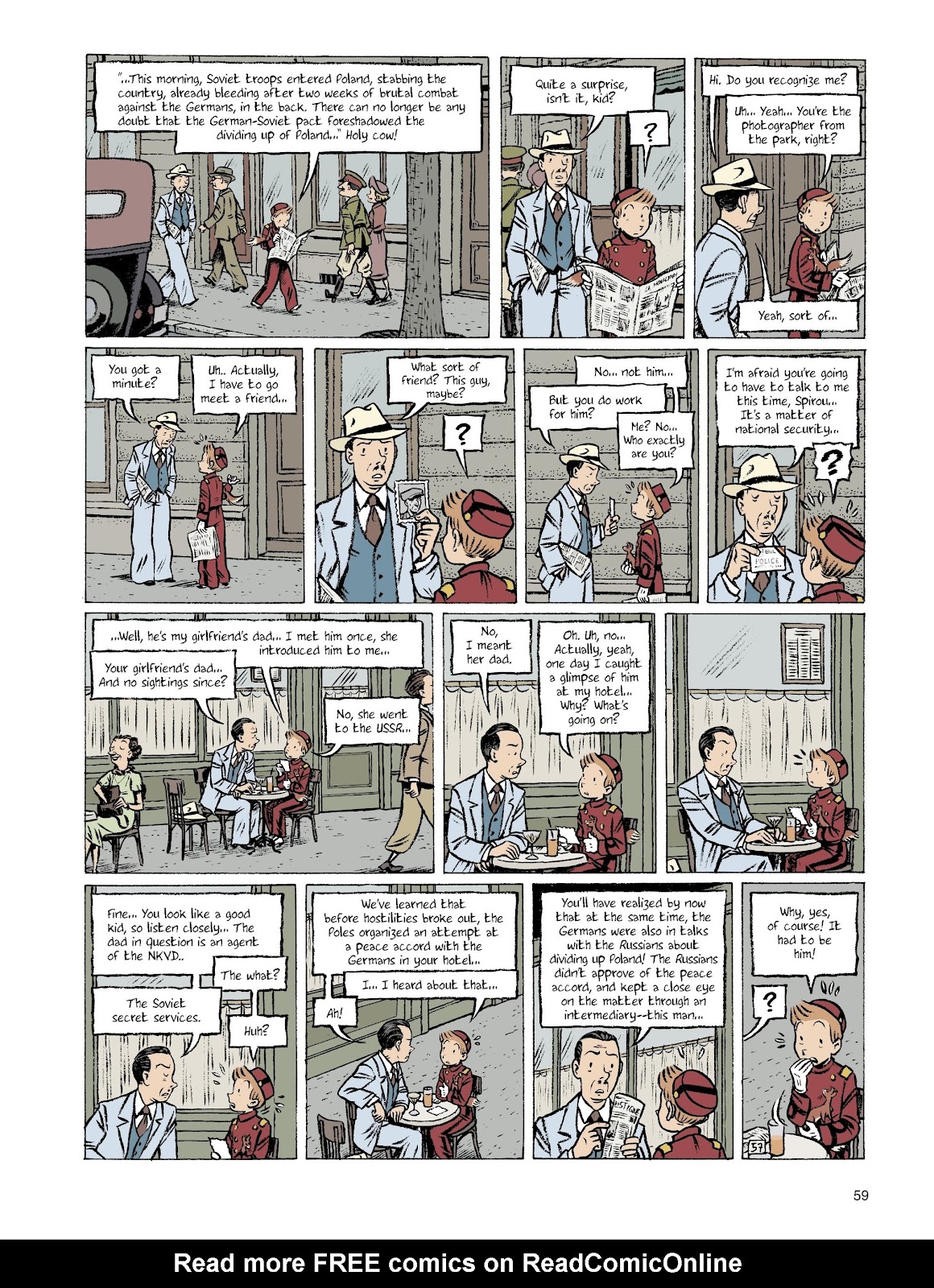 Spirou: The Diary of a Naive Young Man issue TPB - Page 59