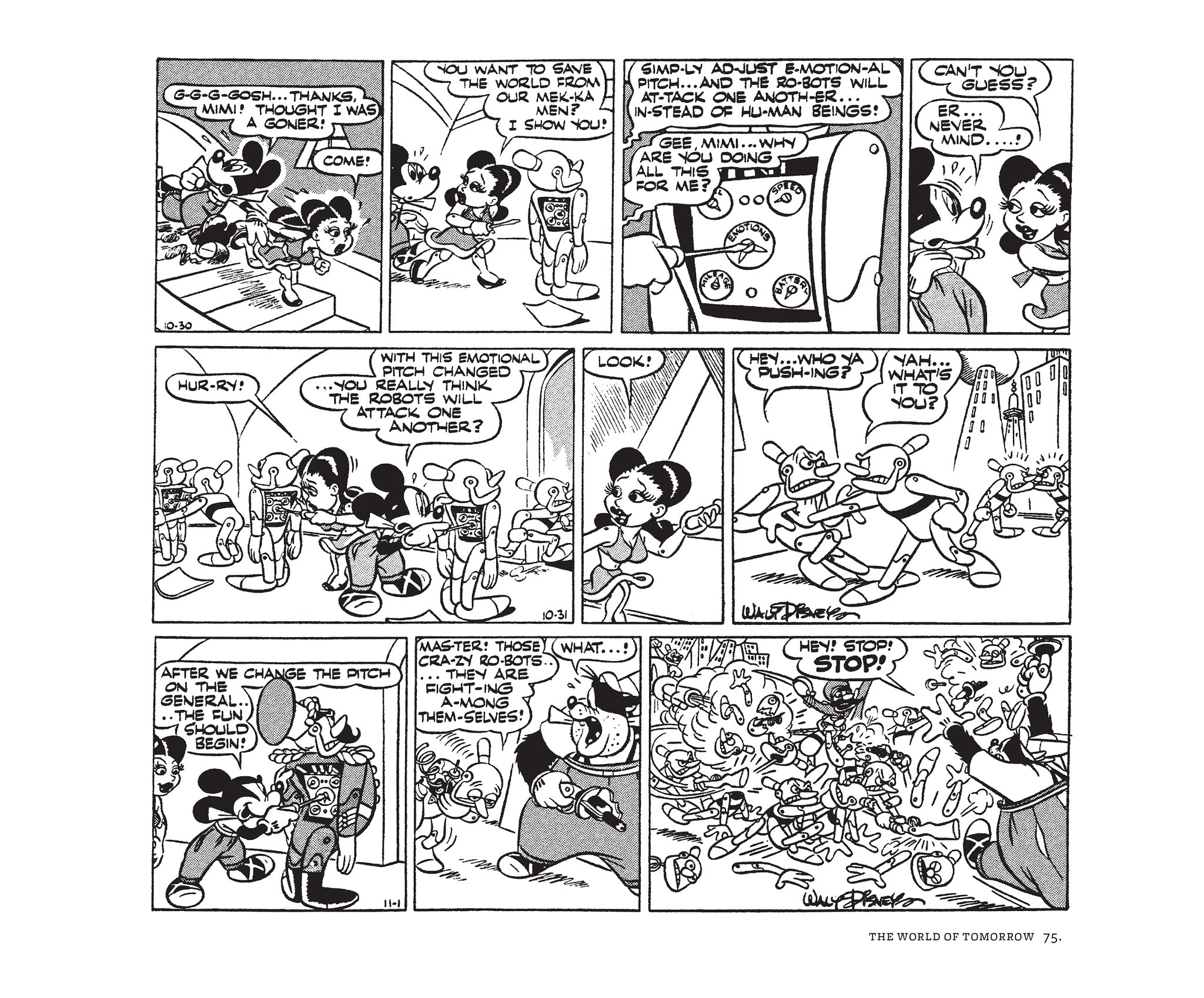 Read online Walt Disney's Mickey Mouse by Floyd Gottfredson comic -  Issue # TPB 8 (Part 1) - 75