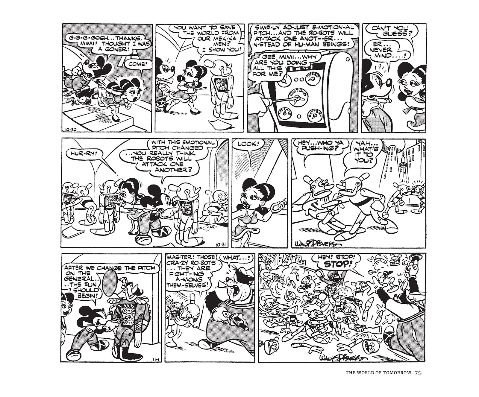 Walt Disney's Mickey Mouse by Floyd Gottfredson issue TPB 8 (Part 1) - Page 75