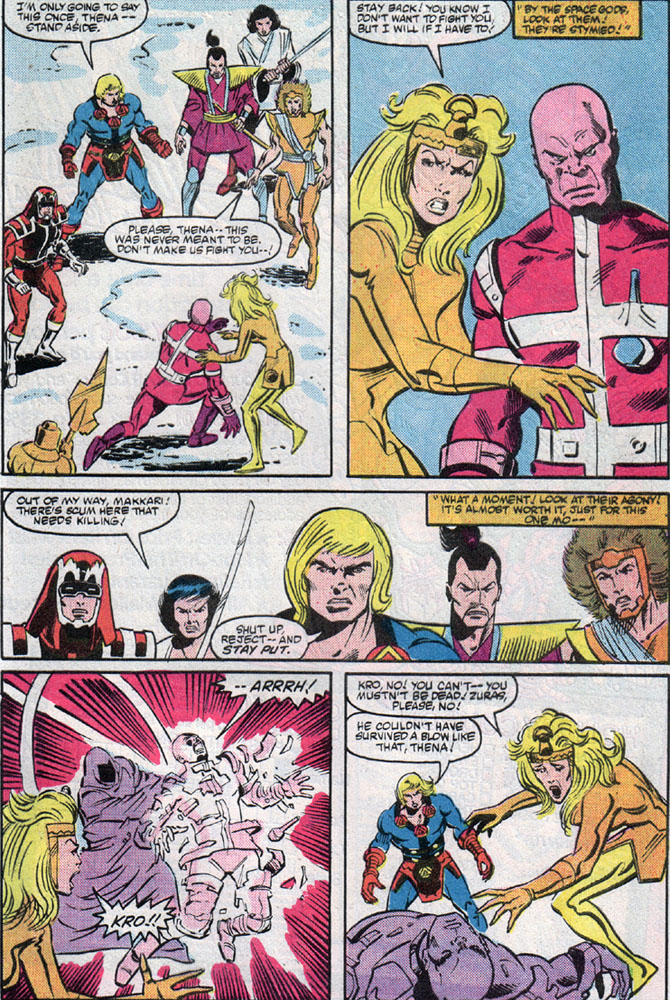 Read online Eternals (1985) comic -  Issue #6 - 21