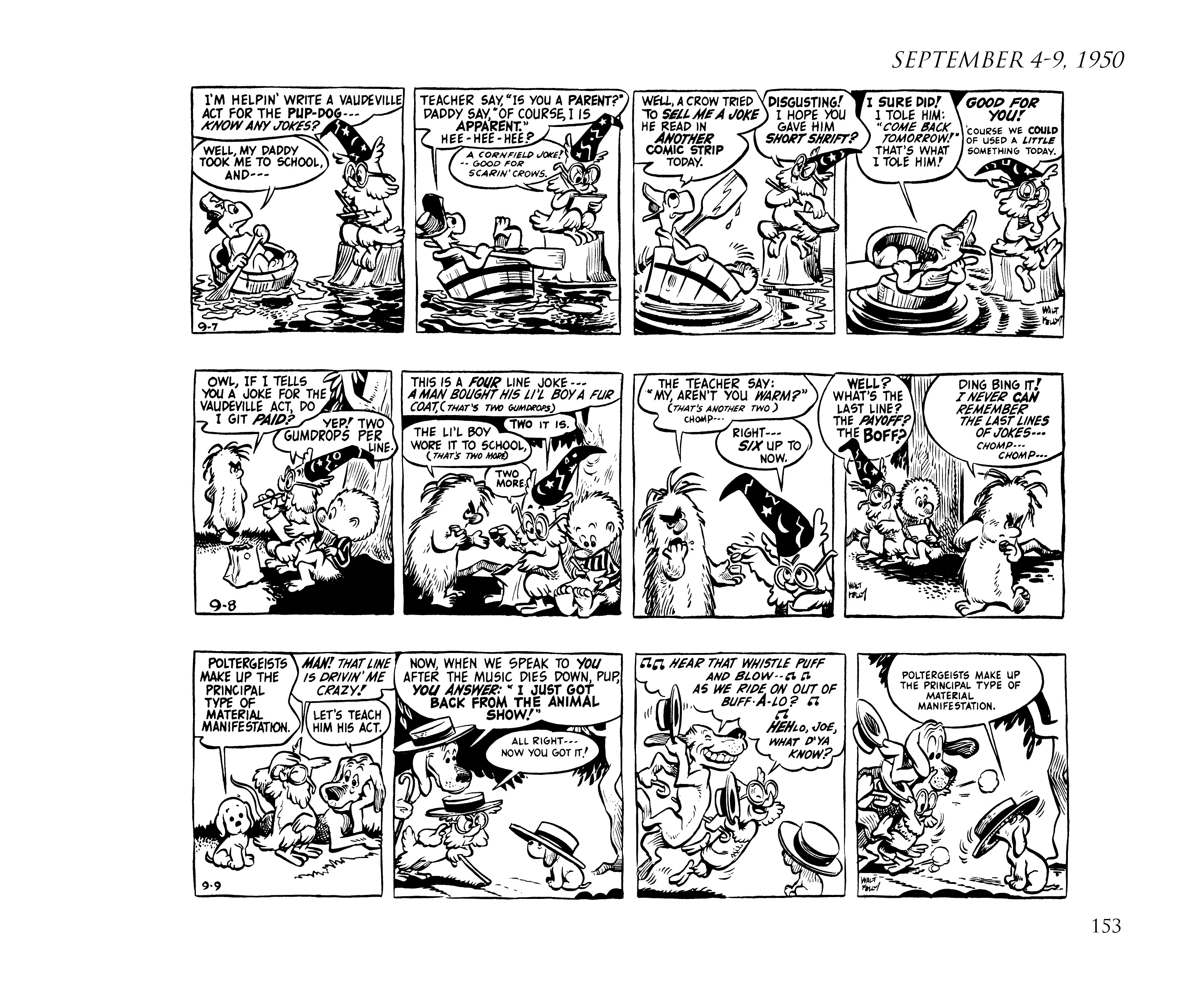Read online Pogo by Walt Kelly: The Complete Syndicated Comic Strips comic -  Issue # TPB 1 (Part 2) - 71