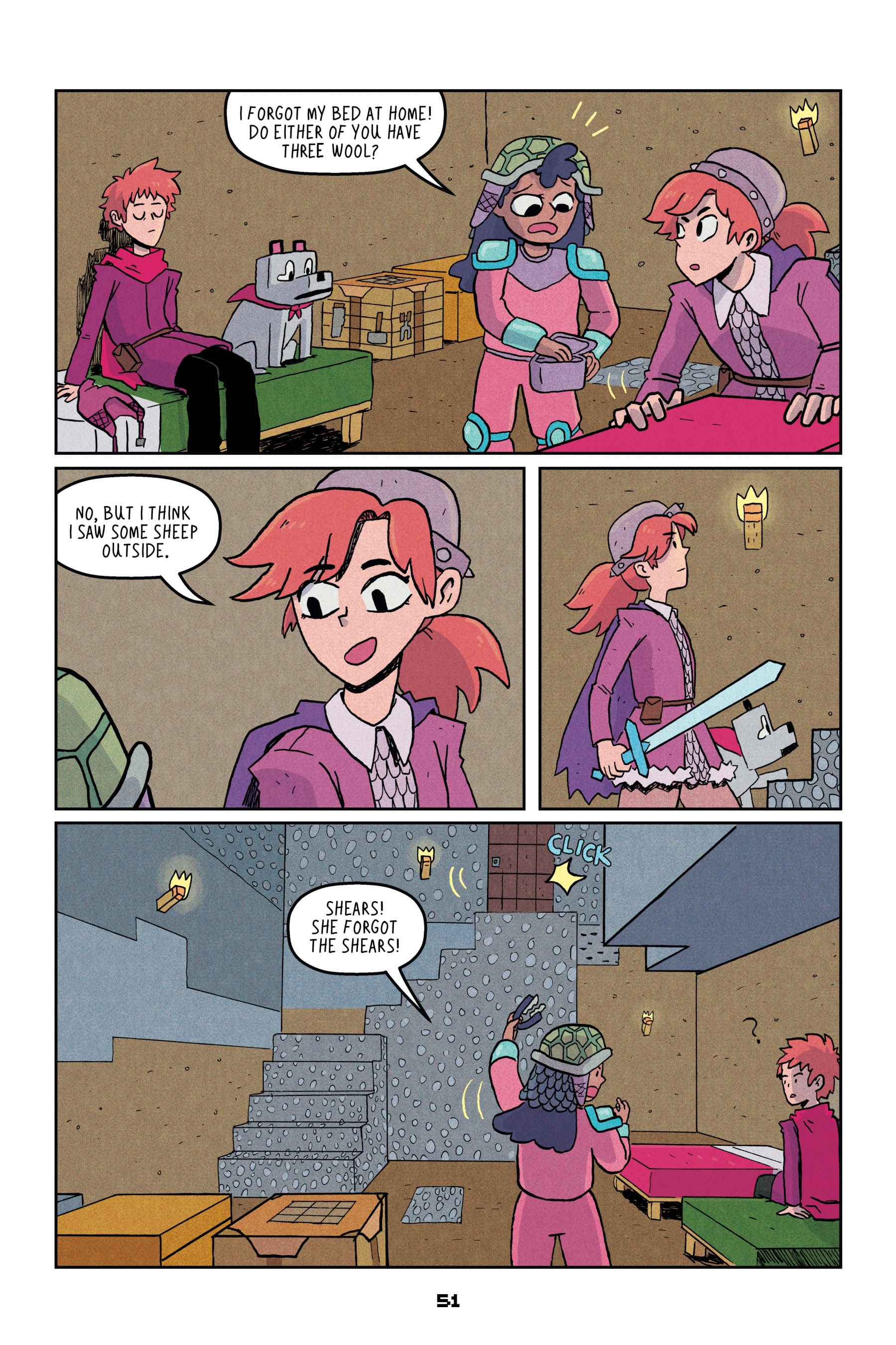 Read online Minecraft: Wither Without You comic -  Issue # TPB - 53