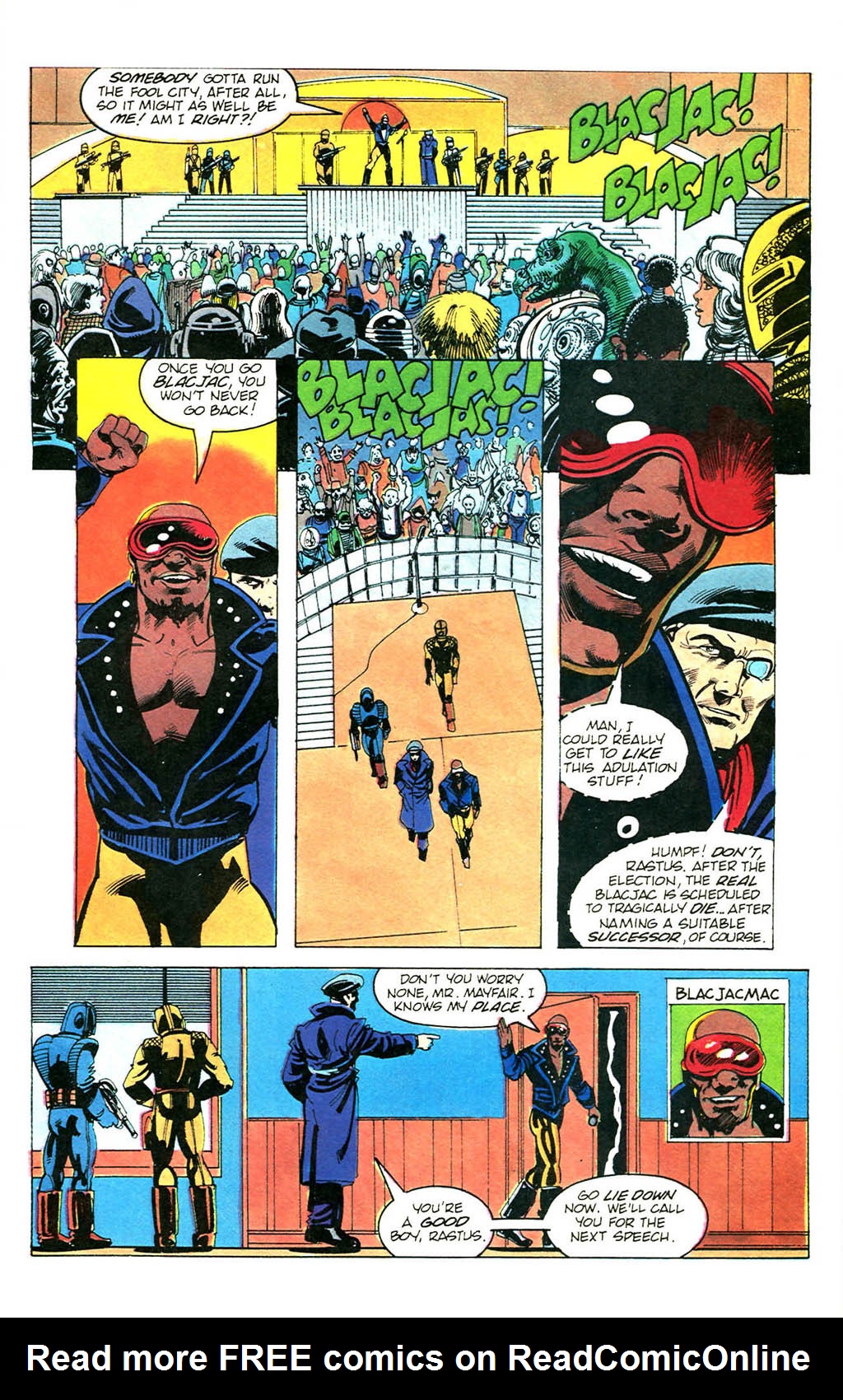 Read online Grimjack comic -  Issue #45 - 3