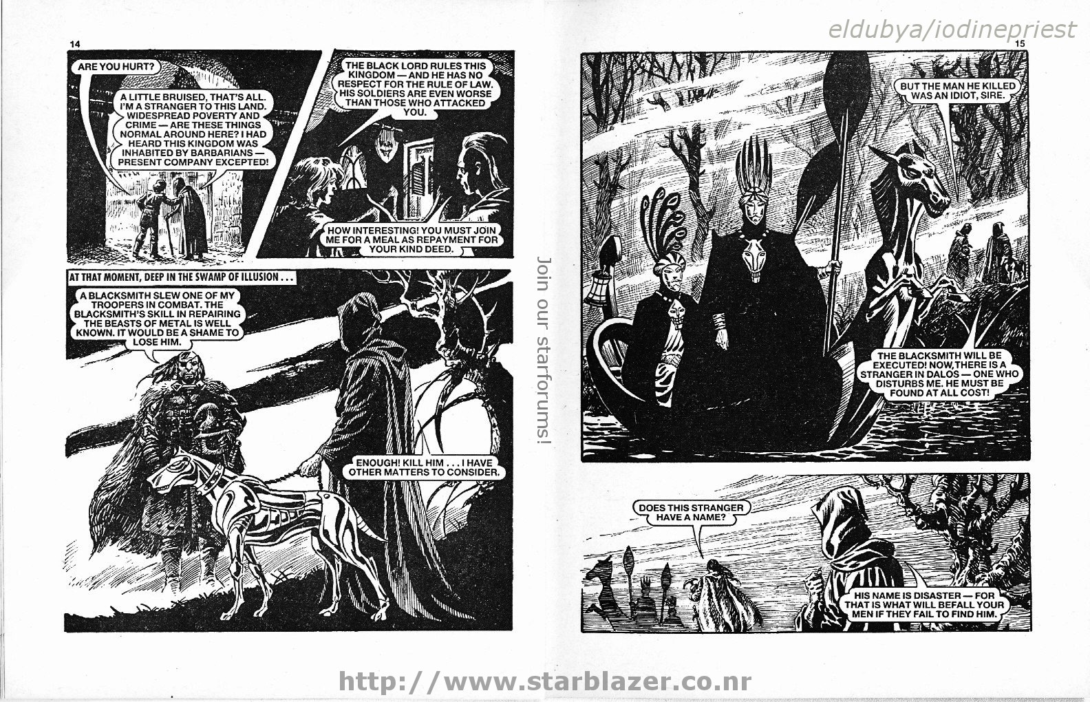 Read online Starblazer comic -  Issue #175 - 9