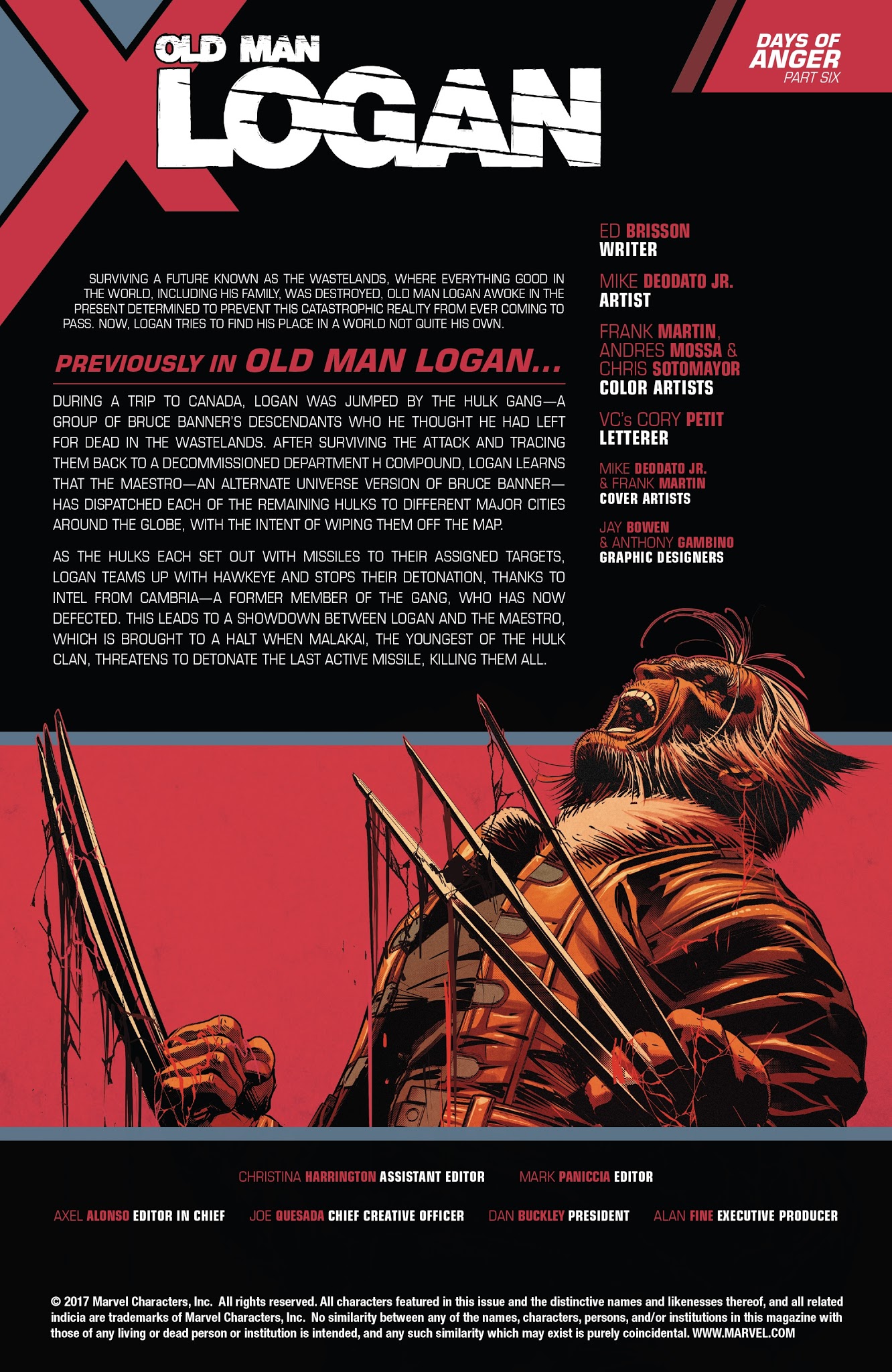 Read online Old Man Logan (2016) comic -  Issue #30 - 2