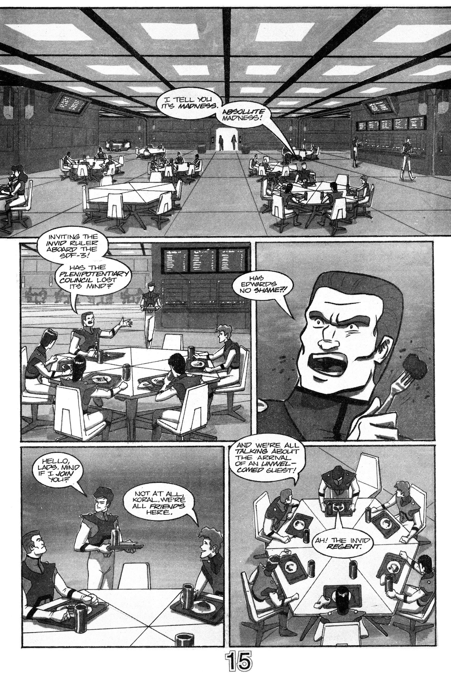 Read online Robotech II: The Sentinels - Book III - The Untold Story comic -  Issue # Full - 17