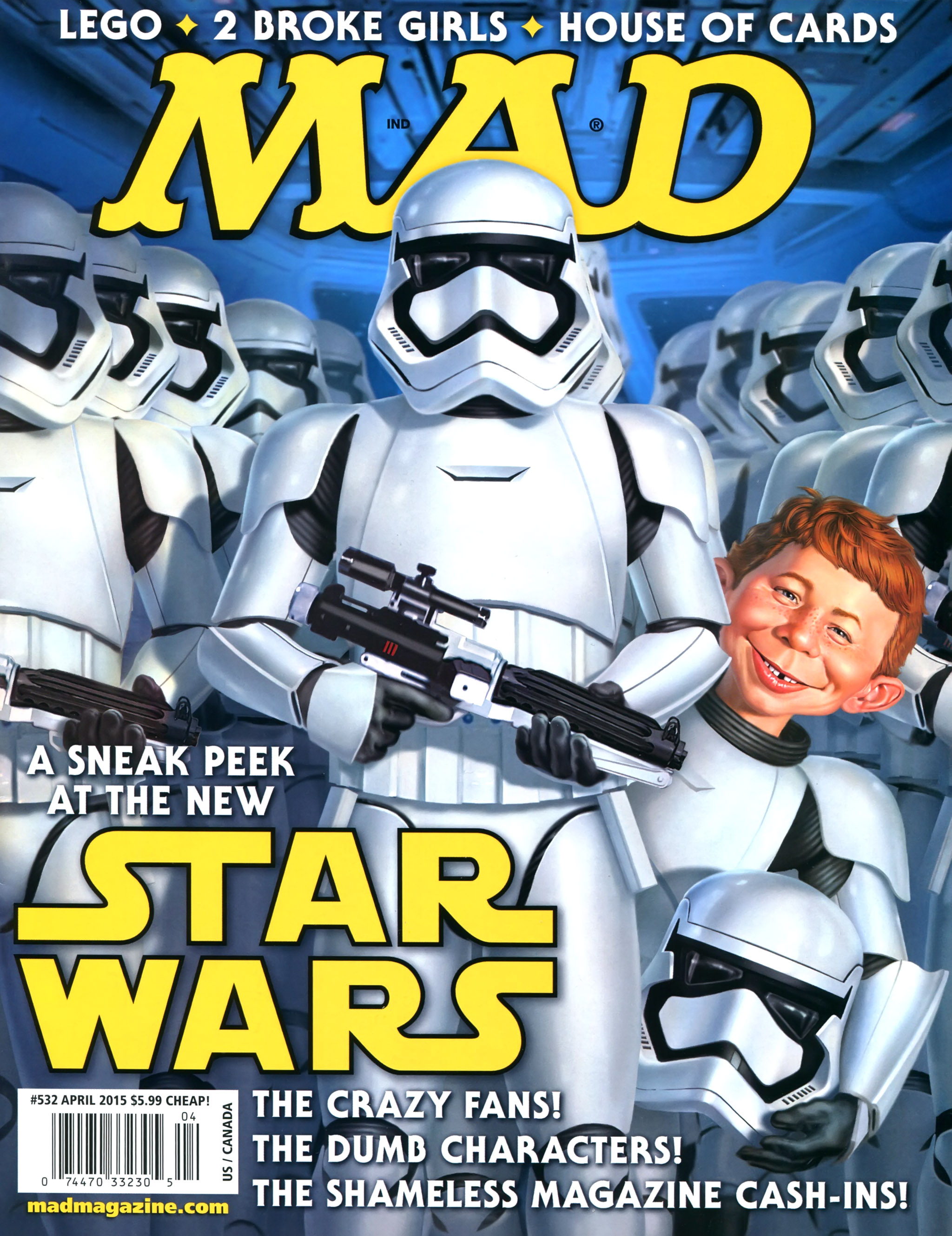 Read online MAD comic -  Issue #532 - 1