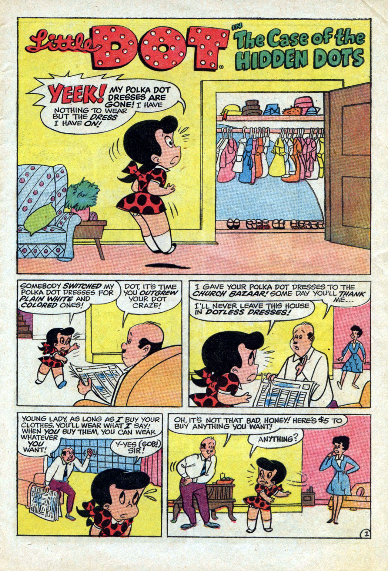 Read online Little Dot (1953) comic -  Issue #108 - 5