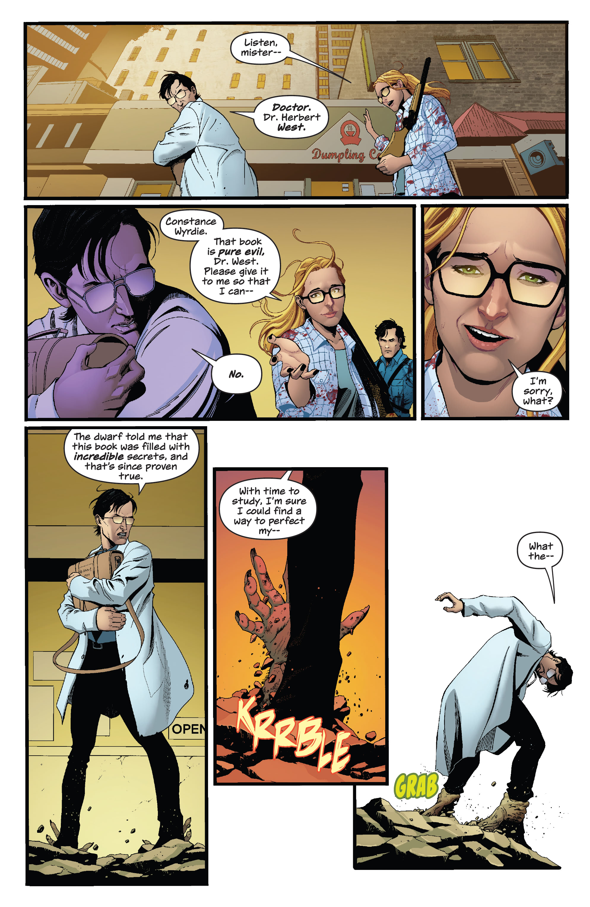 Read online Army of Darkness Vs. Reanimator: Necronomicon Rising comic -  Issue #3 - 15