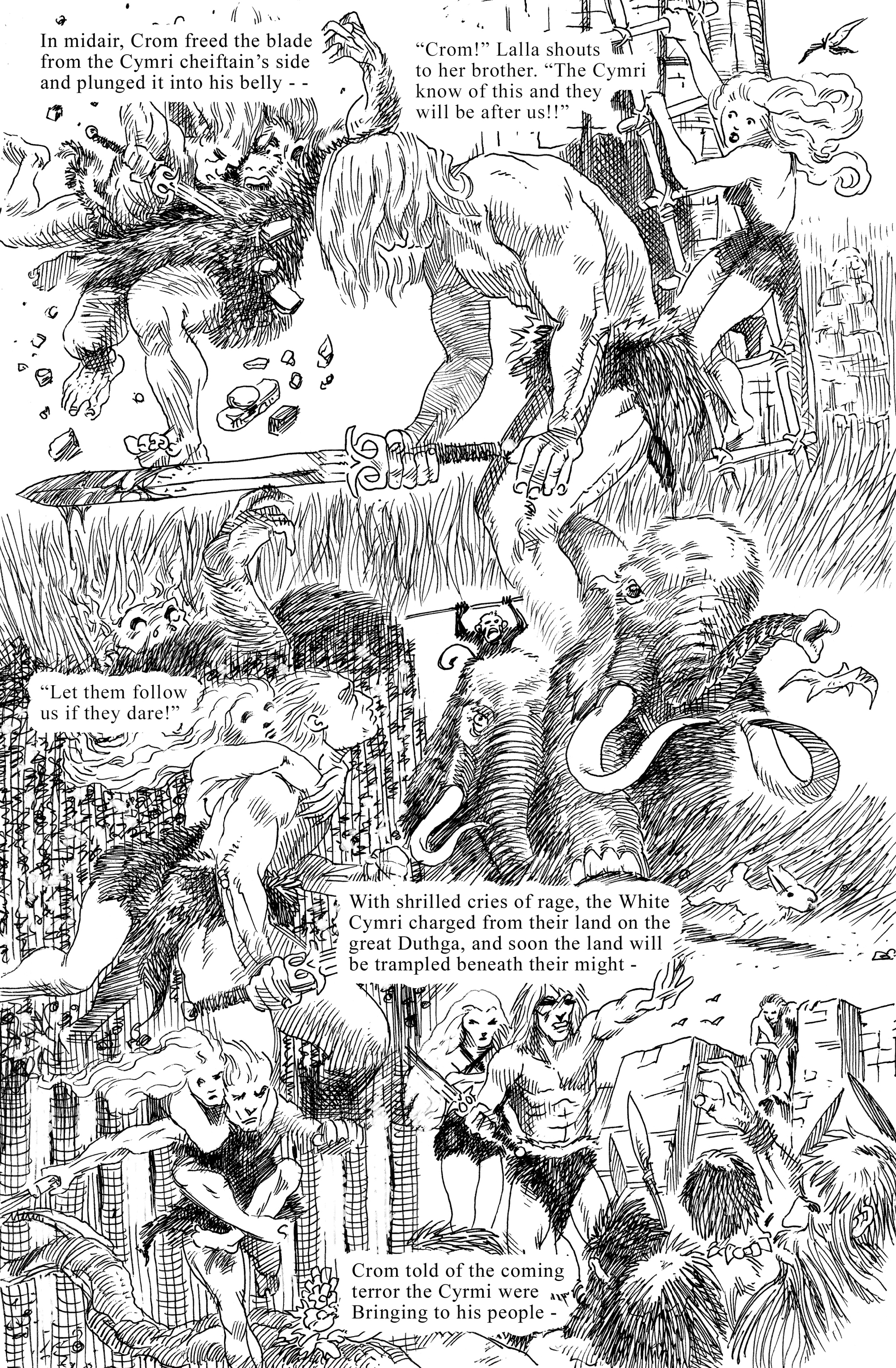 Read online Crom the Barbarian Collection comic -  Issue #2 - 8