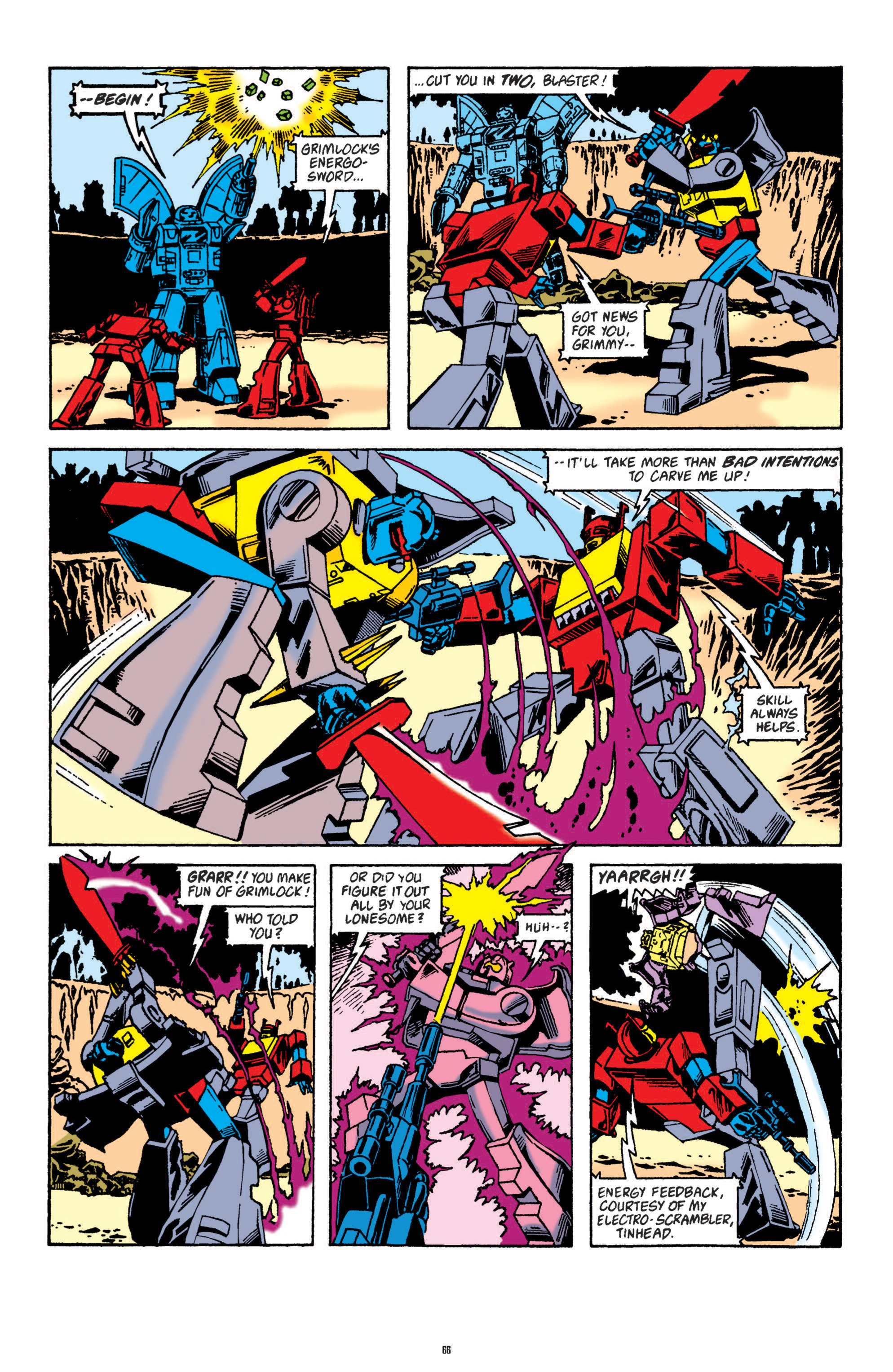 Read online The Transformers Classics comic -  Issue # TPB 4 - 67