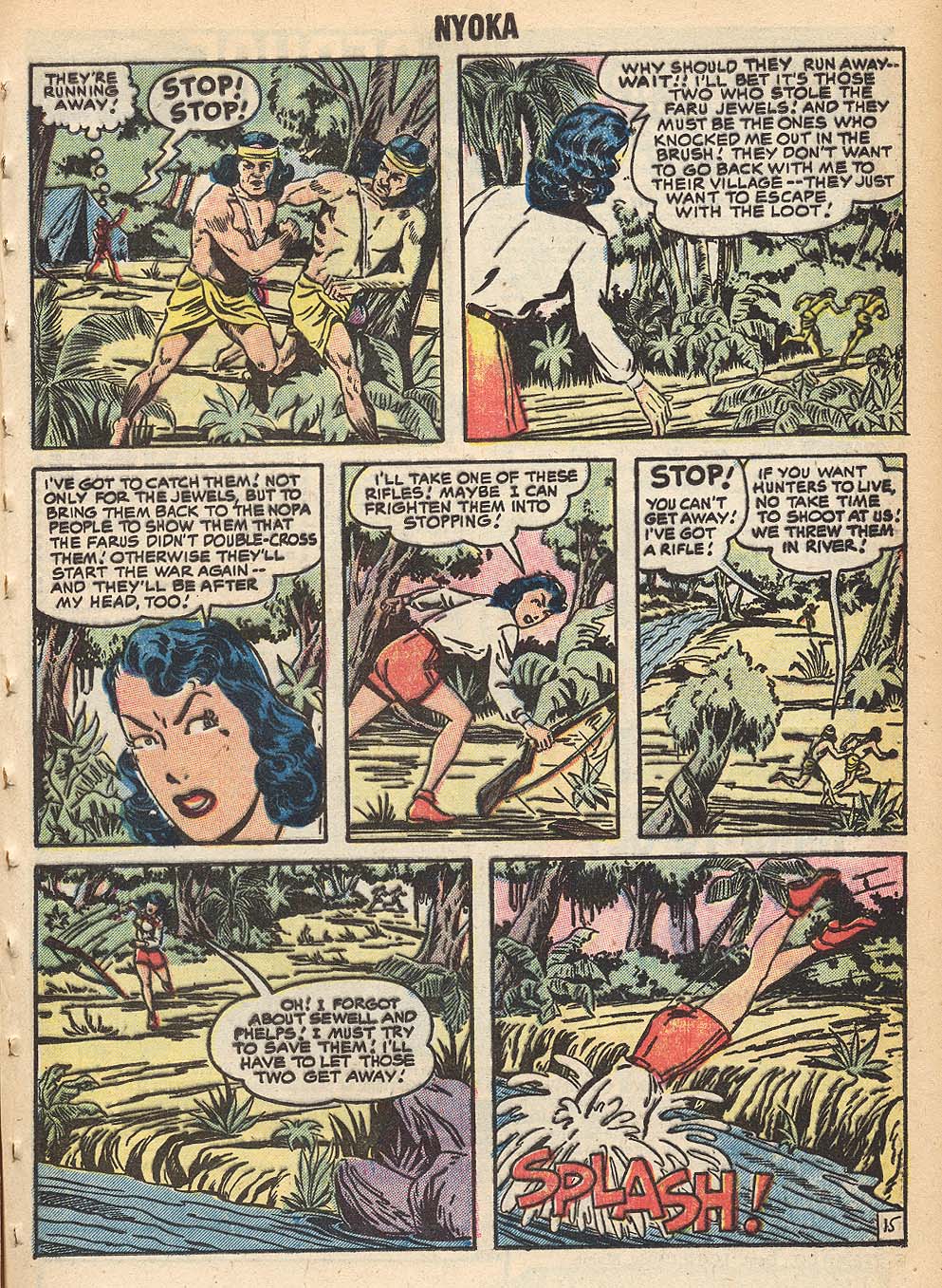 Read online Nyoka the Jungle Girl (1955) comic -  Issue #16 - 21