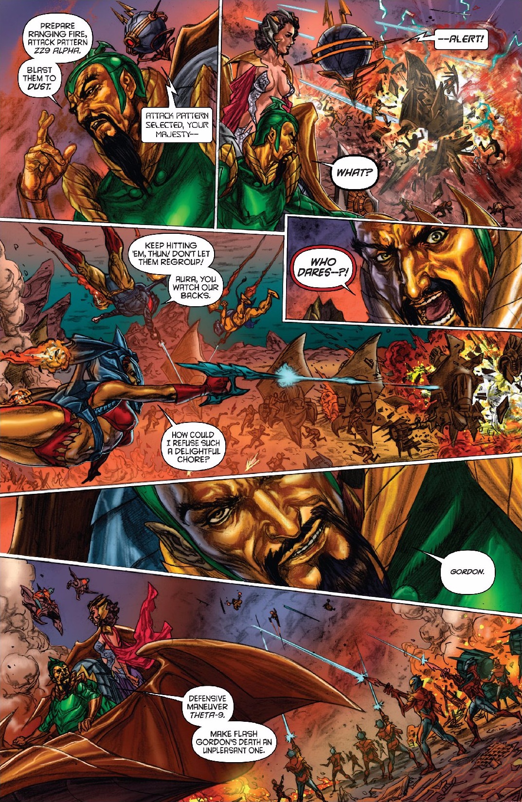 Read online Flash Gordon: Zeitgeist comic -  Issue # TPB - 126