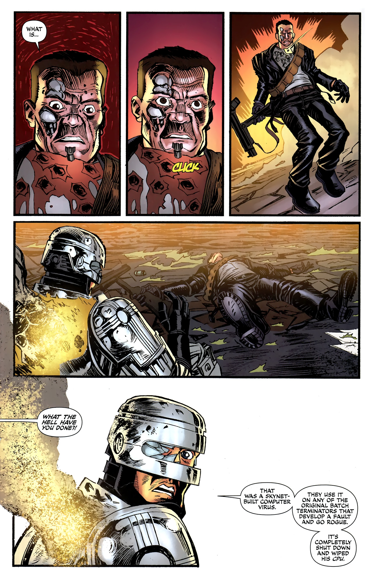 Read online Terminator/Robocop: Kill Human comic -  Issue #2 - 23