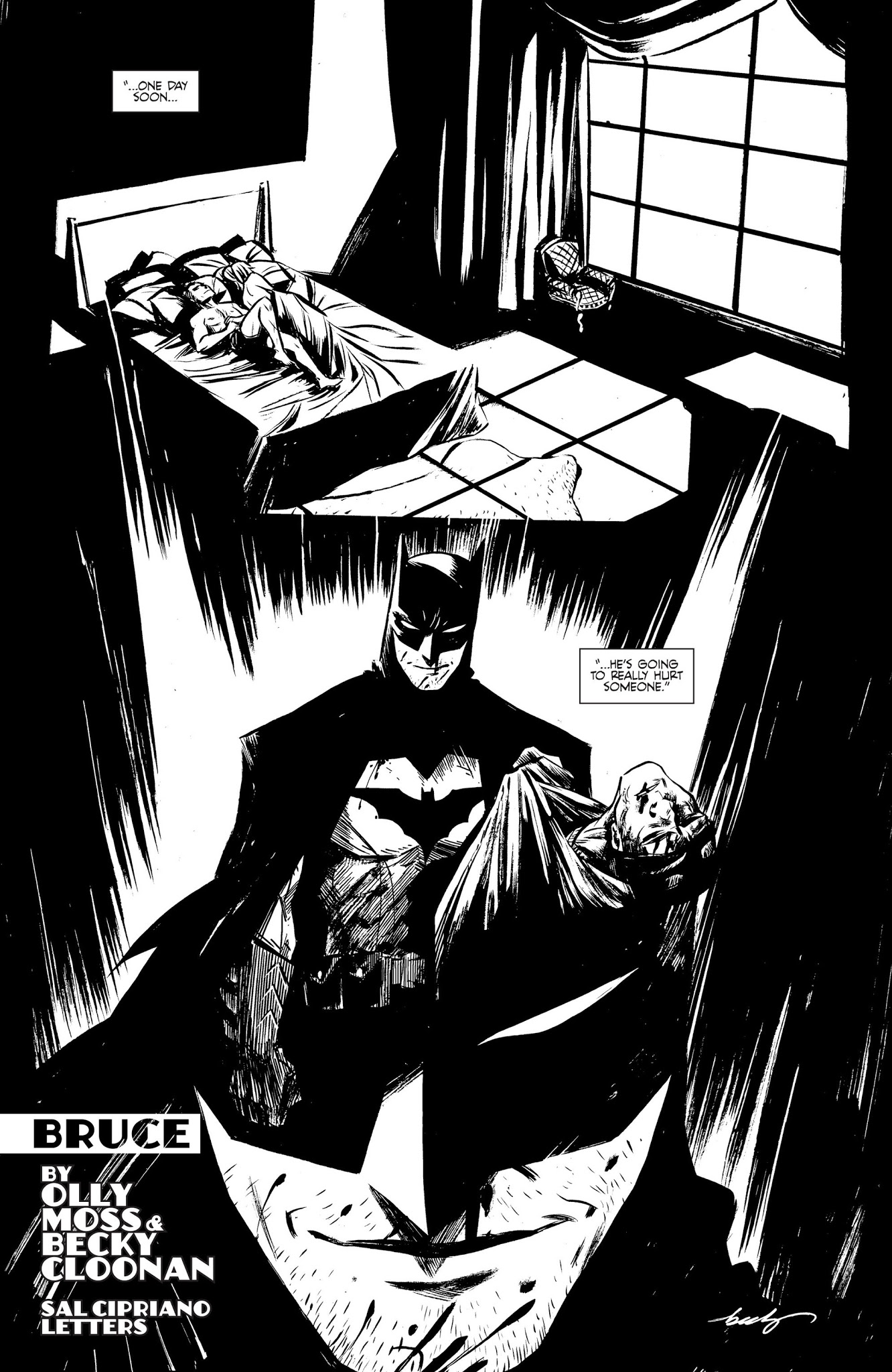 Read online Batman Black and White (2013) comic -  Issue #6 - 21