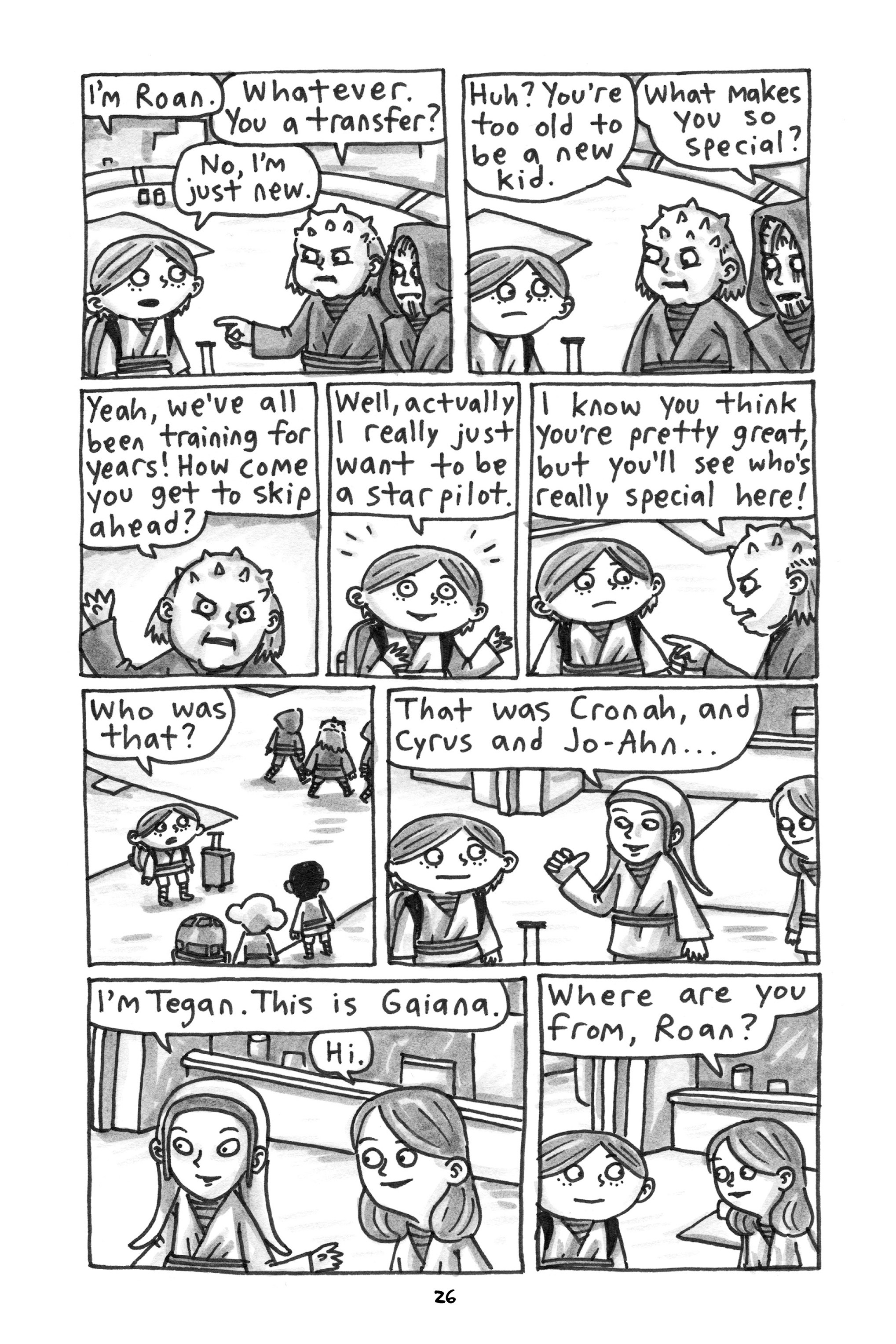 Read online Jedi Academy comic -  Issue # TPB 1 (Part 1) - 28