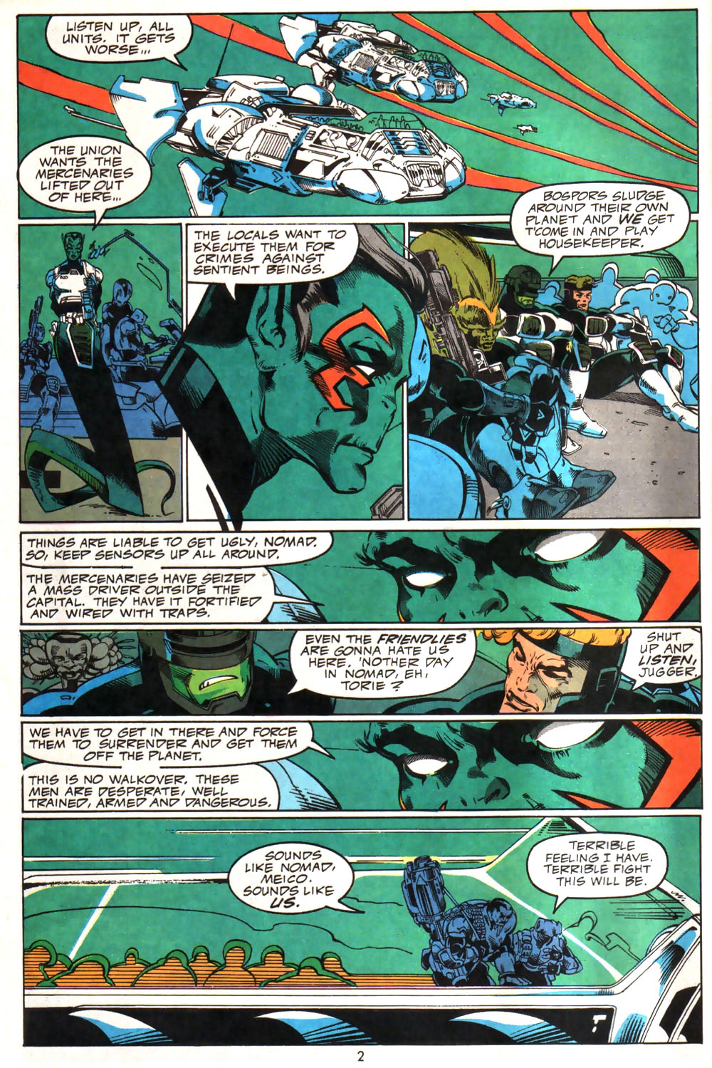 Read online Alien Legion (1987) comic -  Issue #15 - 5