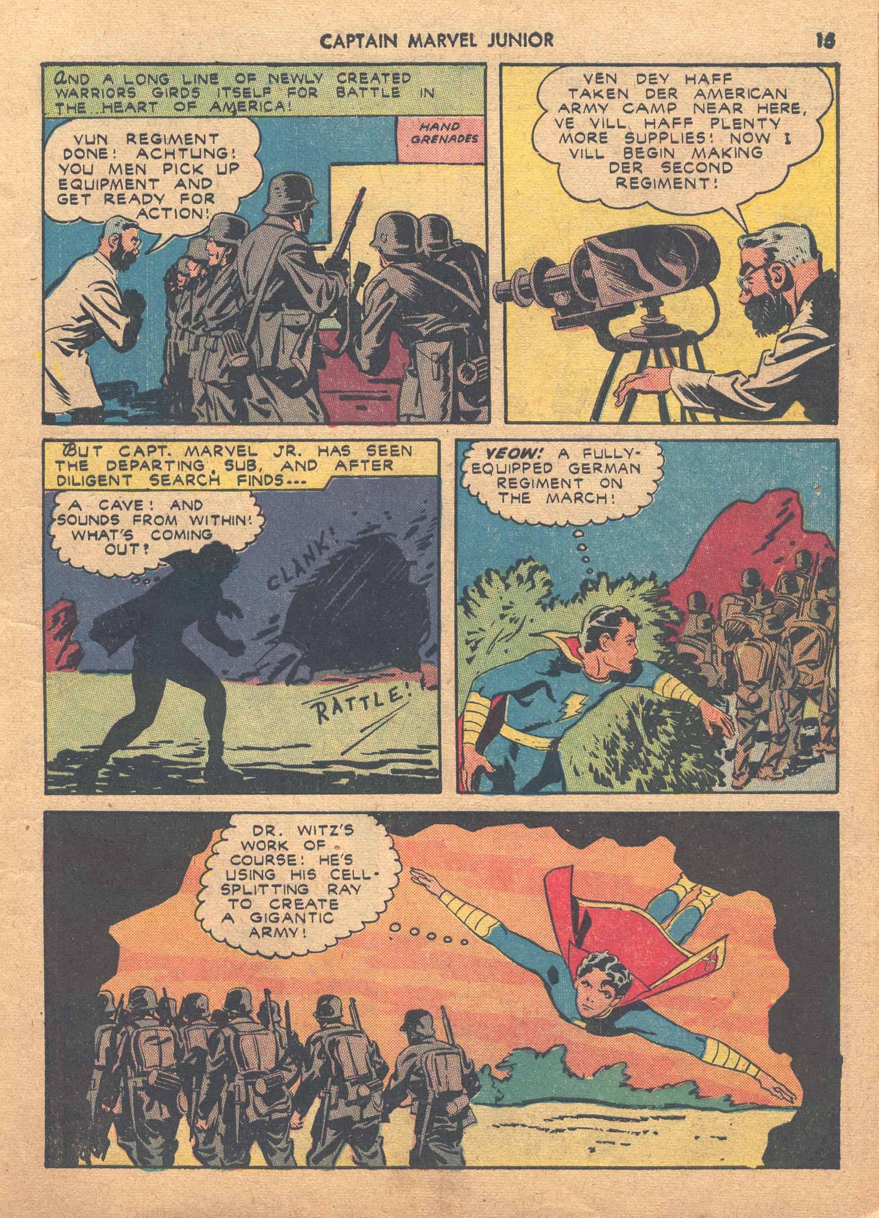 Read online Captain Marvel, Jr. comic -  Issue #8 - 16