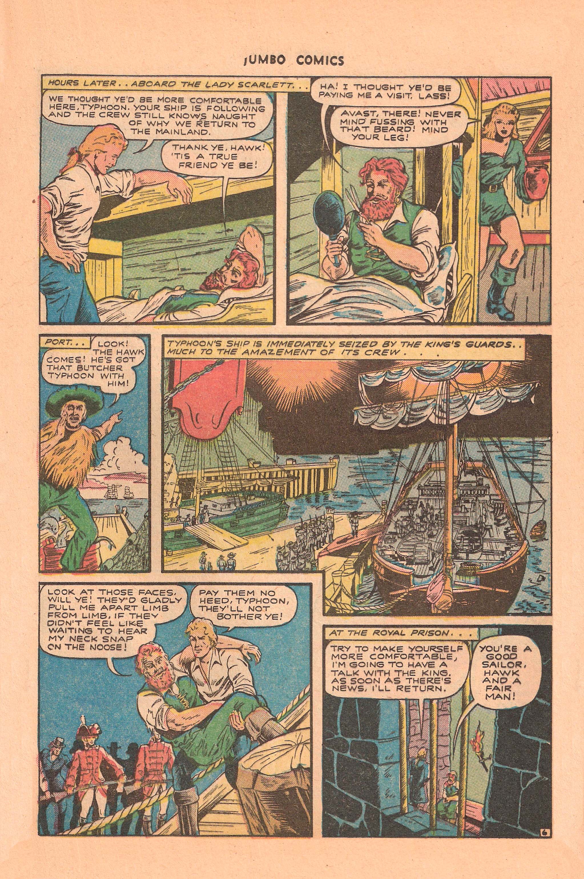 Read online Jumbo Comics comic -  Issue #73 - 34