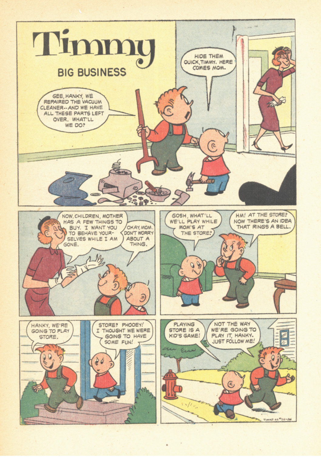 Read online Four Color Comics comic -  Issue #715 - 3