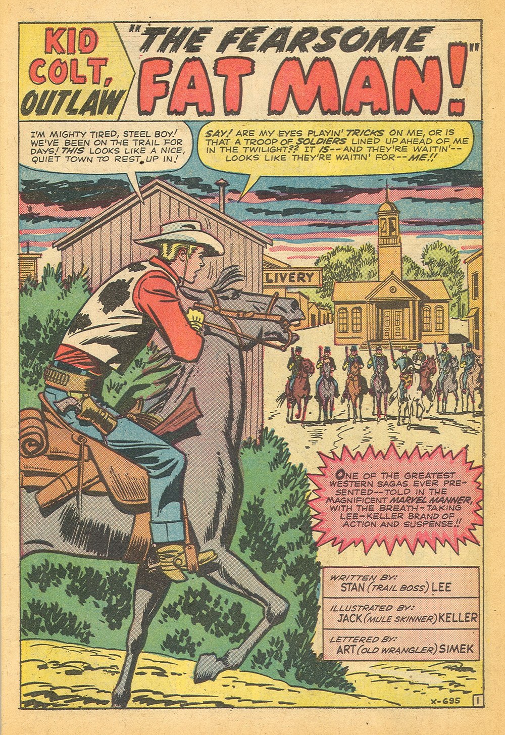 Read online Kid Colt Outlaw comic -  Issue #117 - 3