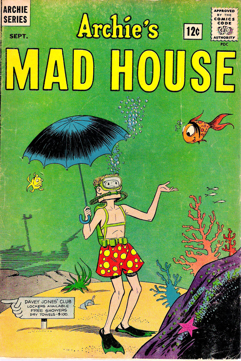Read online Archie's Madhouse comic -  Issue #28 - 1