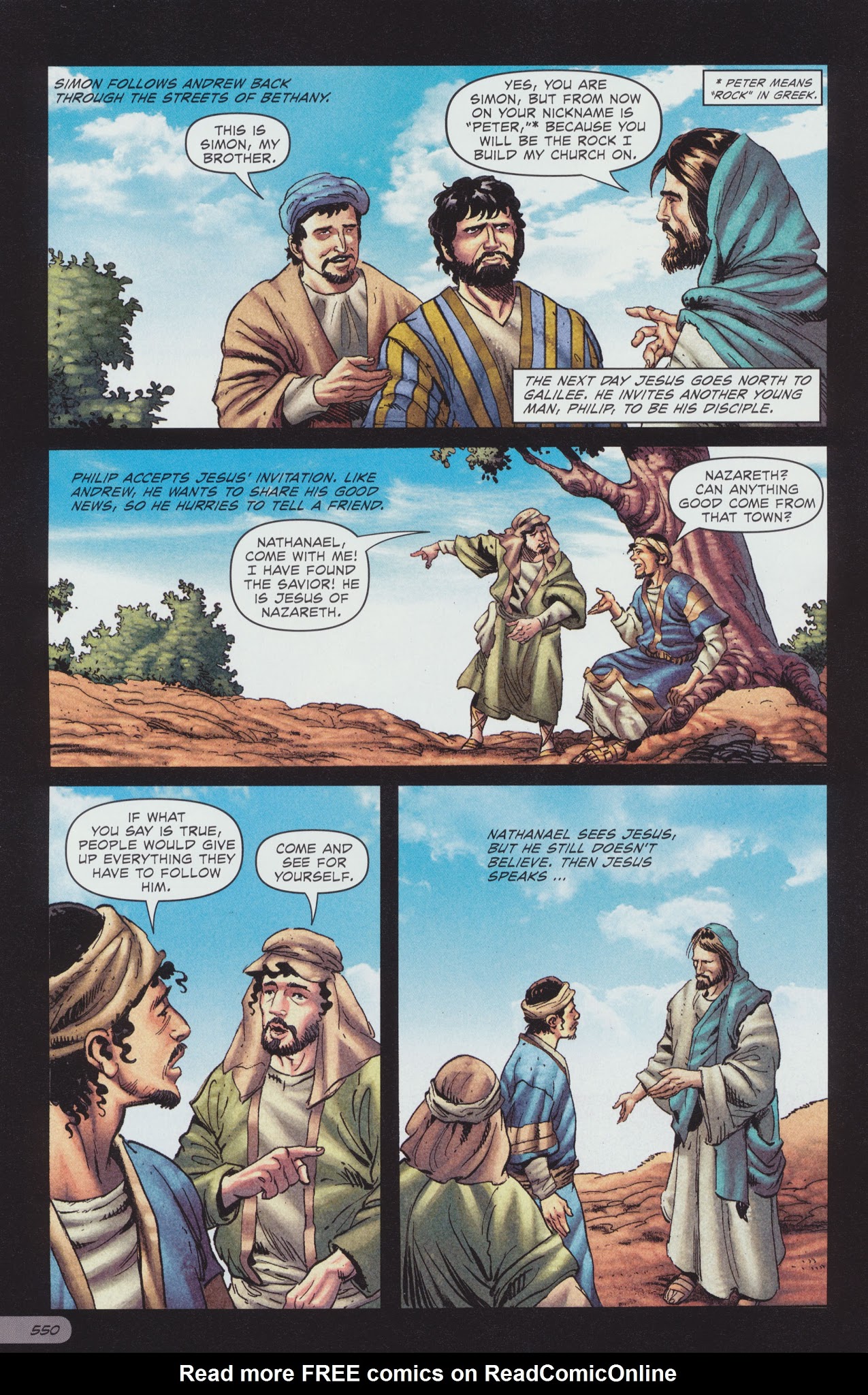 Read online The Action Bible comic -  Issue # TPB 2 - 173