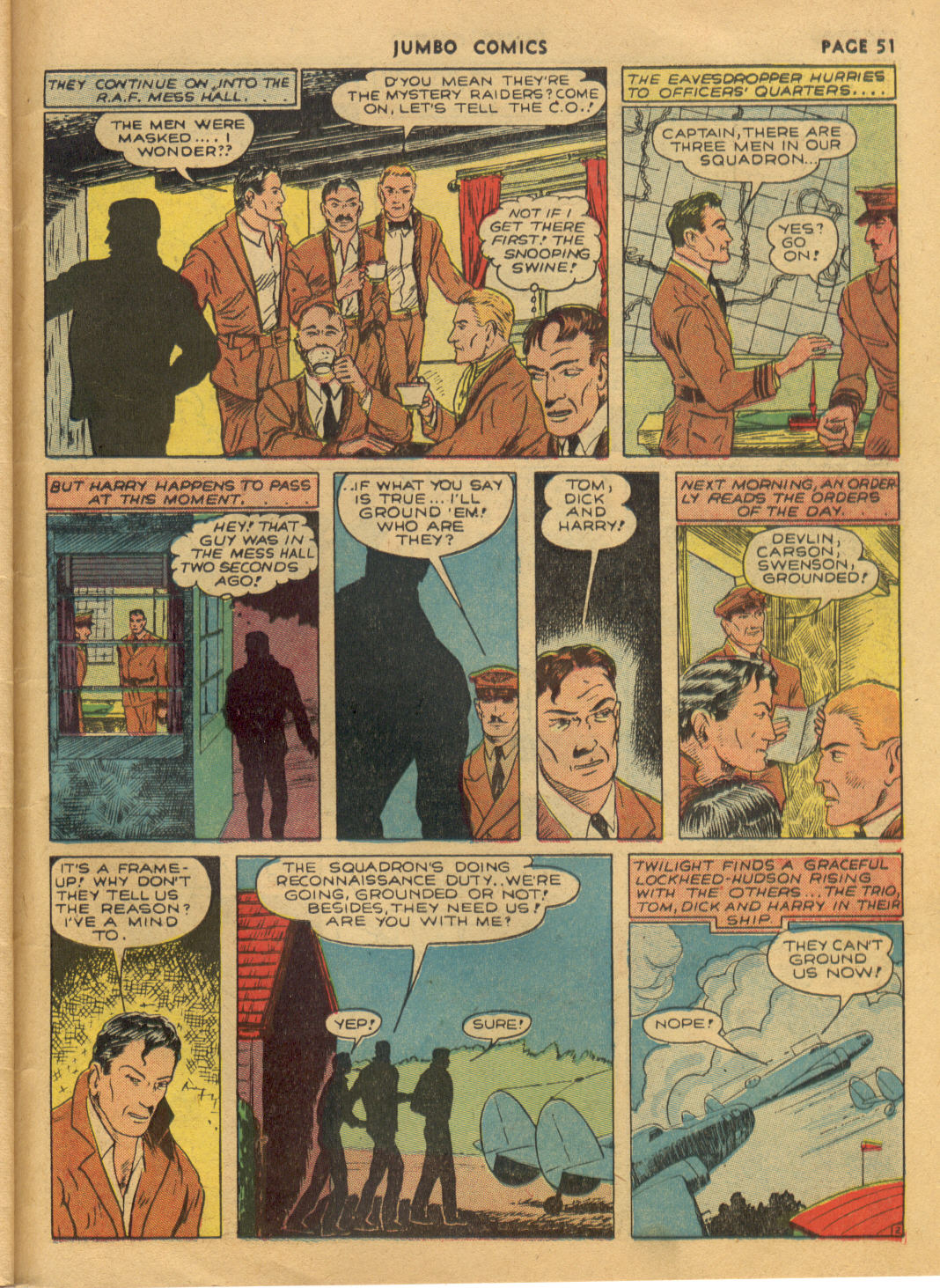 Read online Jumbo Comics comic -  Issue #28 - 53