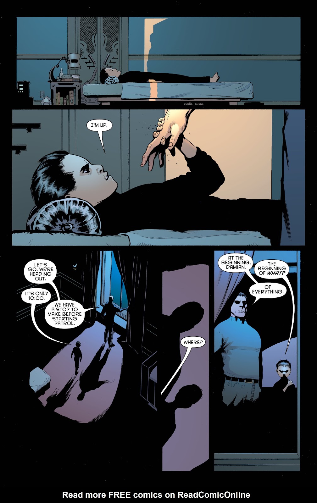 Batman and Robin (2011) issue Bad Blood (DC Essential Edition) (Part 1) - Page 11