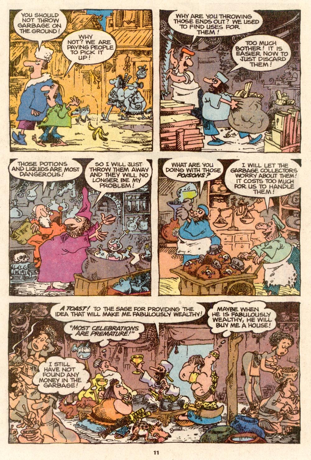 Read online Sergio Aragonés Groo the Wanderer comic -  Issue #65 - 11