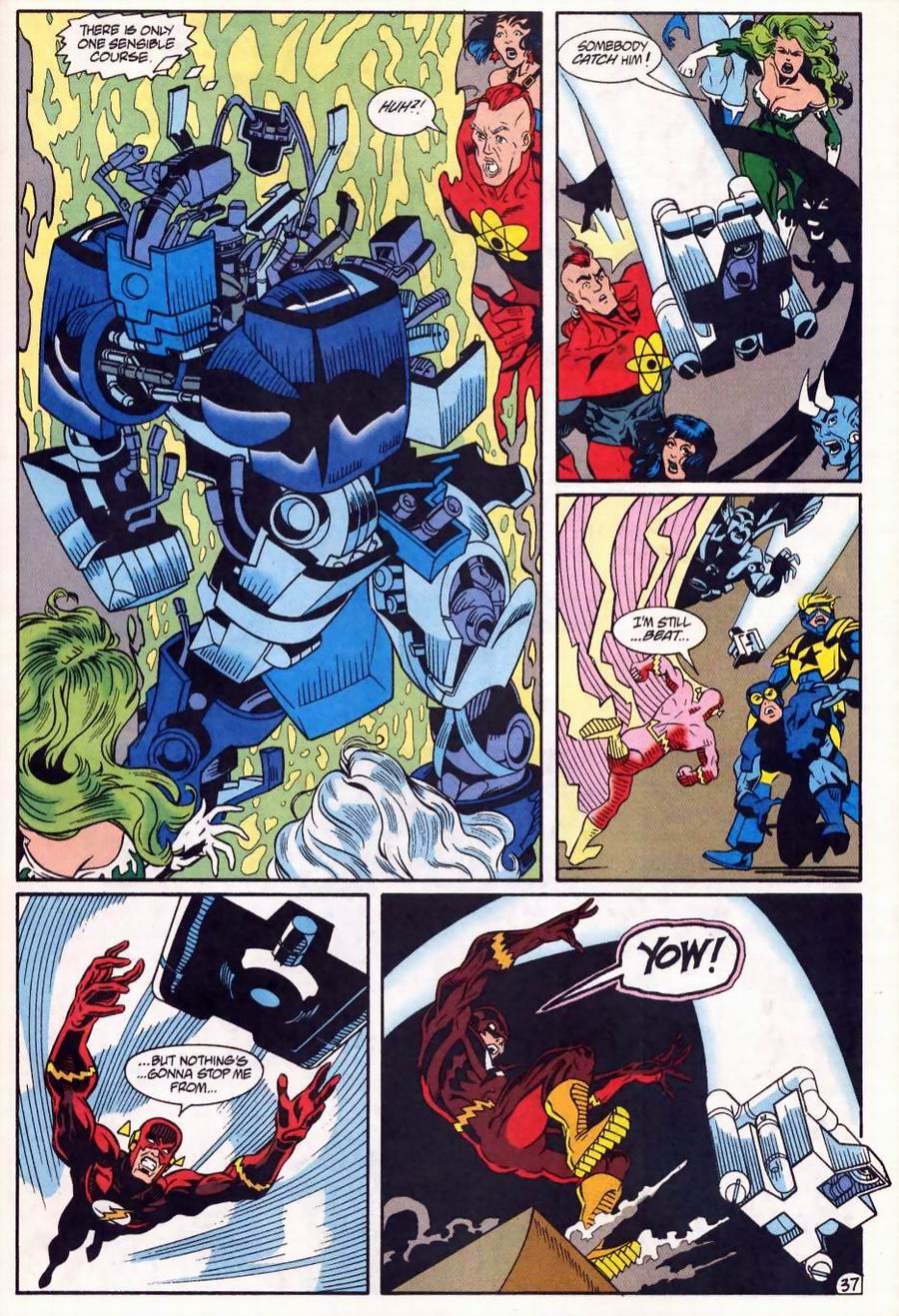 Read online Justice League America comic -  Issue #100 - 41