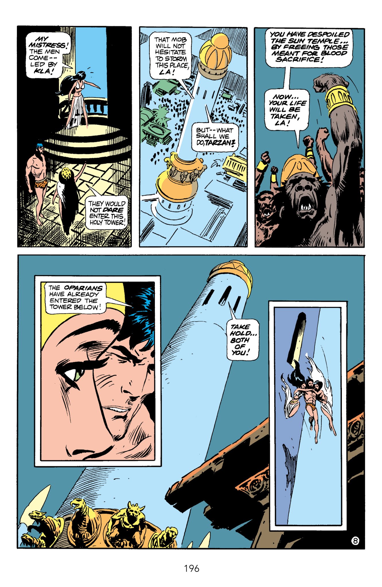 Read online Edgar Rice Burroughs' Tarzan The Joe Kubert Years comic -  Issue # TPB 2 (Part 2) - 89