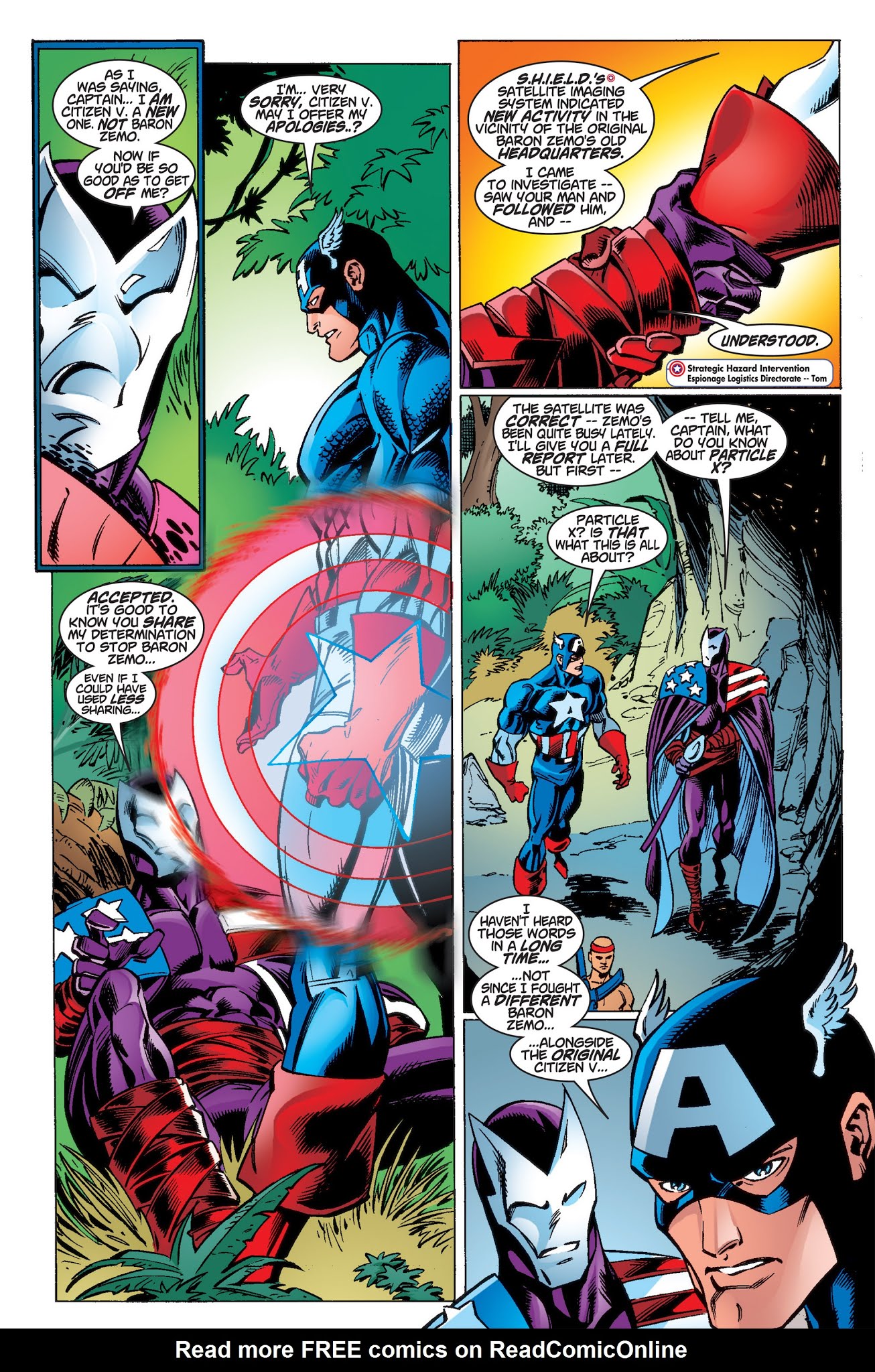 Read online Captain America/Citizen V '98 comic -  Issue # Full - 15