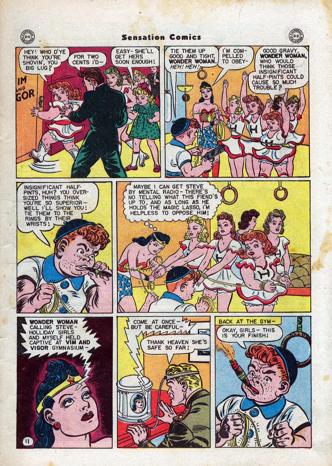 Read online Sensation (Mystery) Comics comic -  Issue #48 - 13