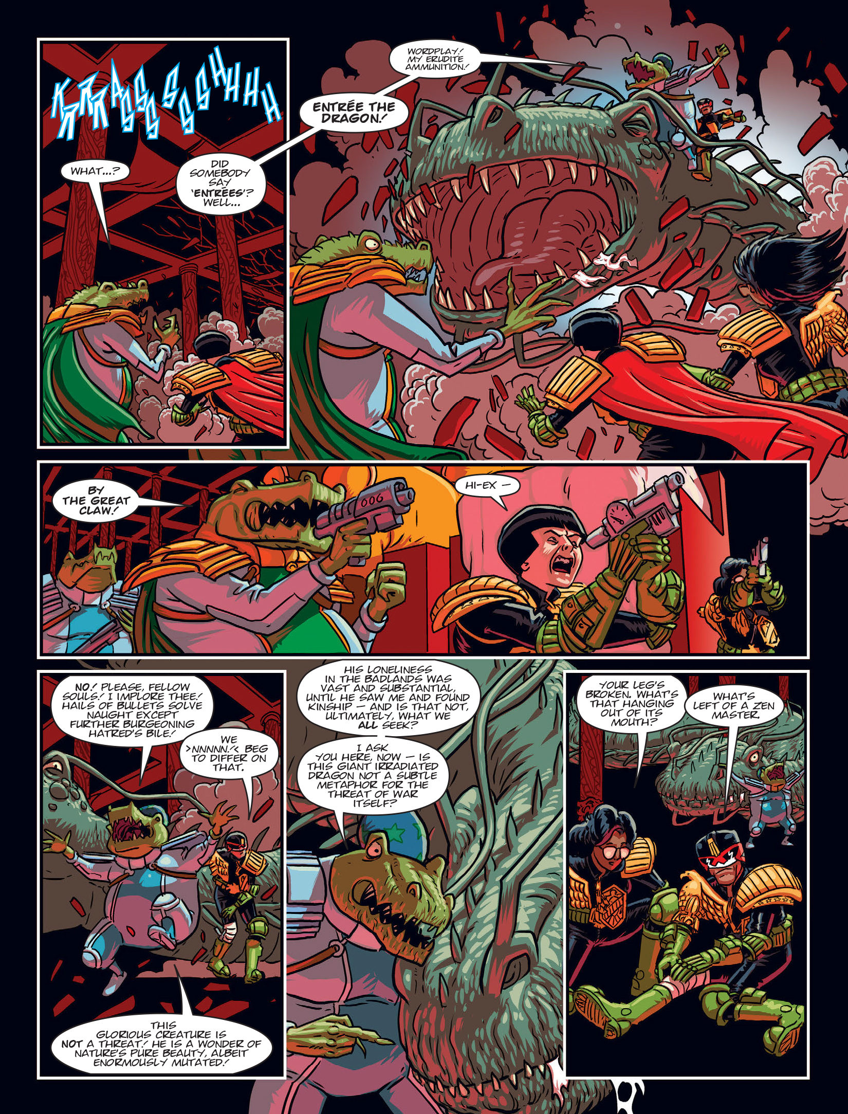 Read online 2000 AD comic -  Issue #1972 - 4