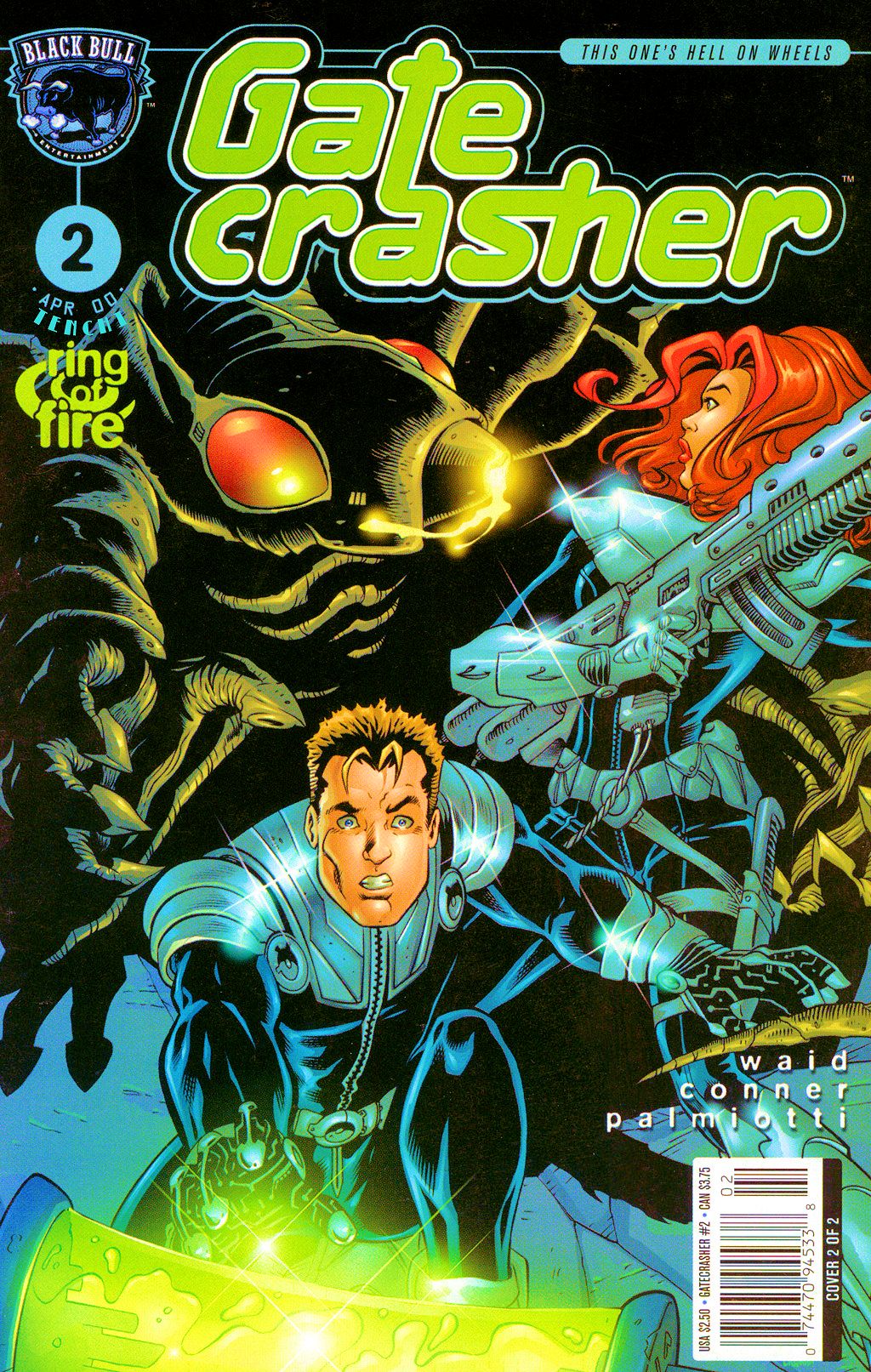 Read online Gatecrasher: Ring of Fire comic -  Issue #2 - 1