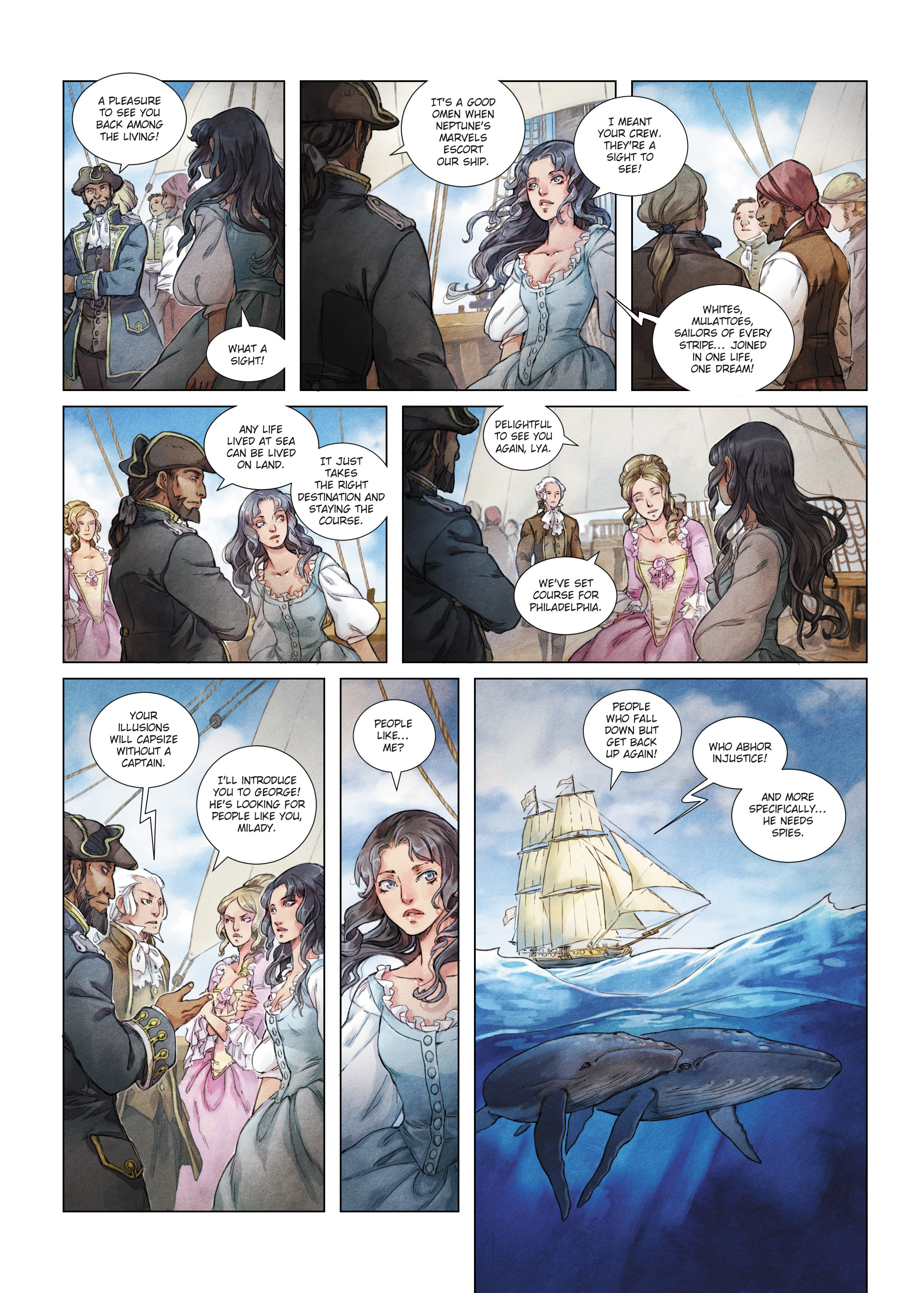 Read online Lady Liberty comic -  Issue #3 - 8