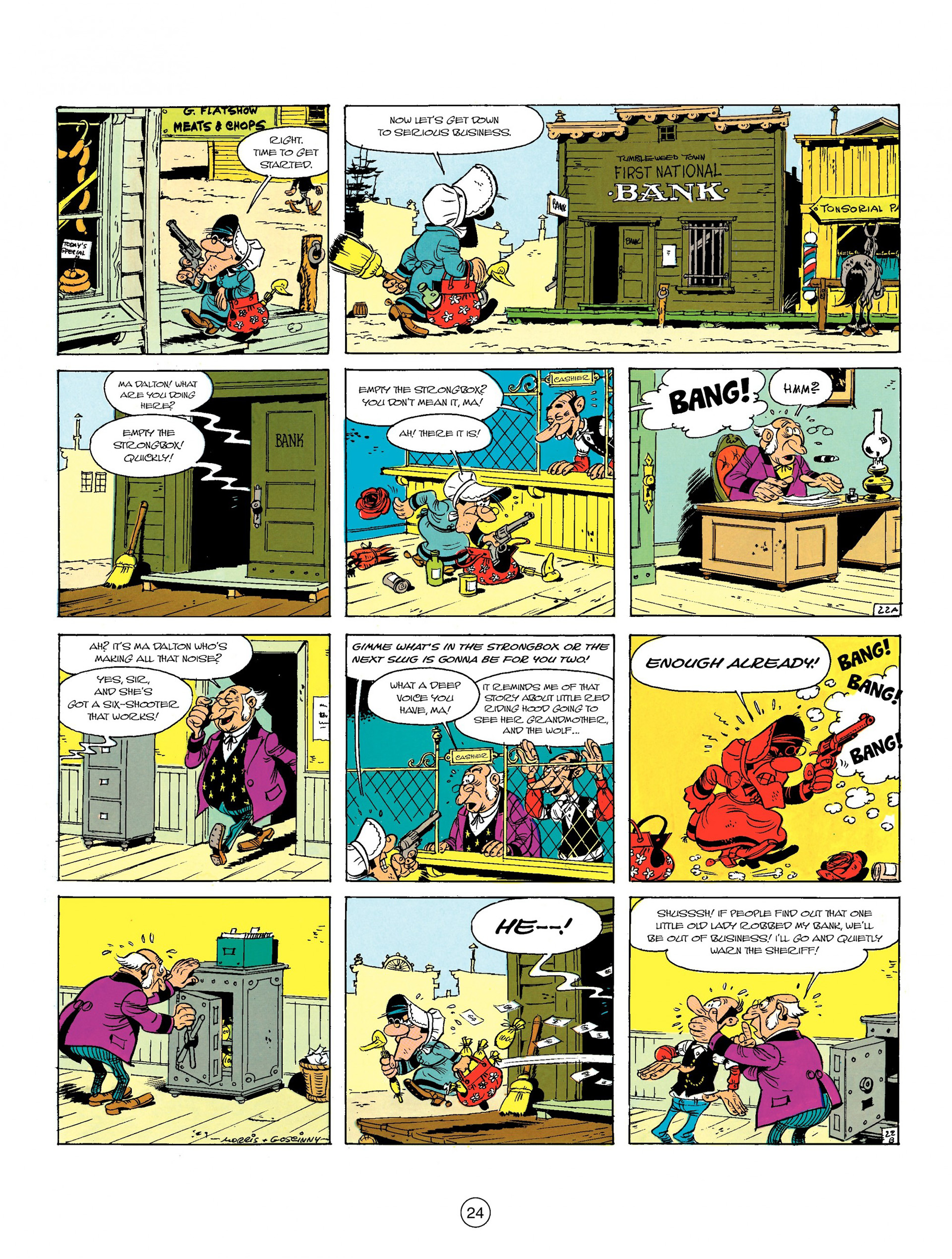 Read online A Lucky Luke Adventure comic -  Issue #6 - 24